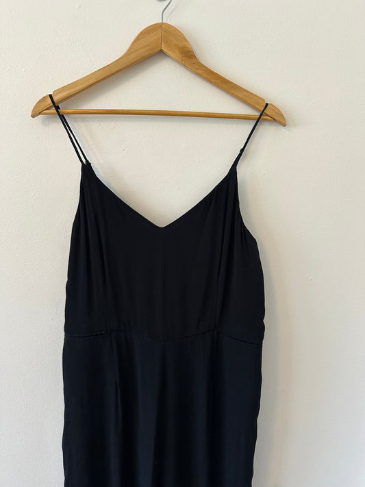 Anthropologie The Essential Black Jumpsuit | Size 8
