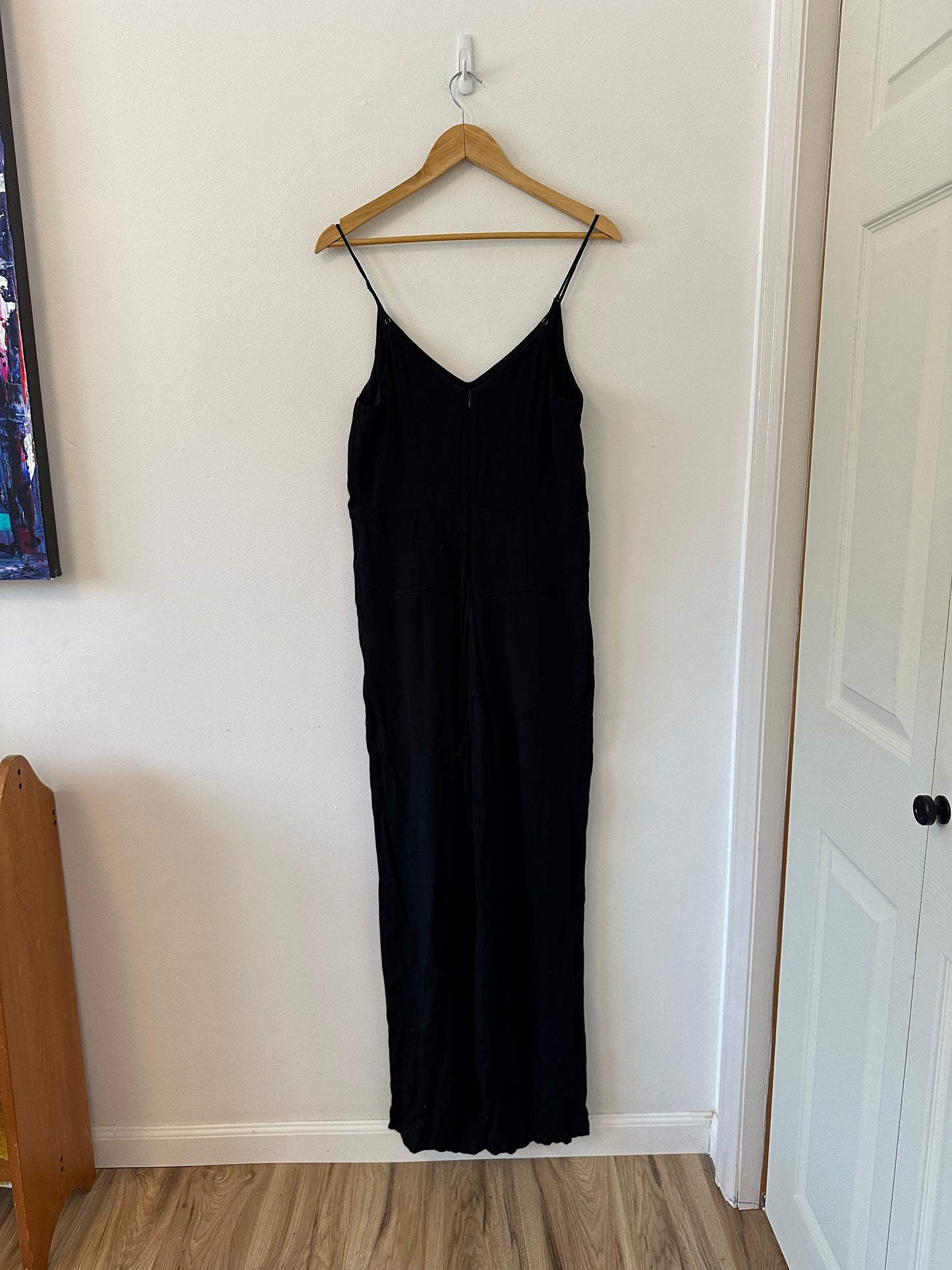Anthropologie The Essential Black Jumpsuit | Size 8