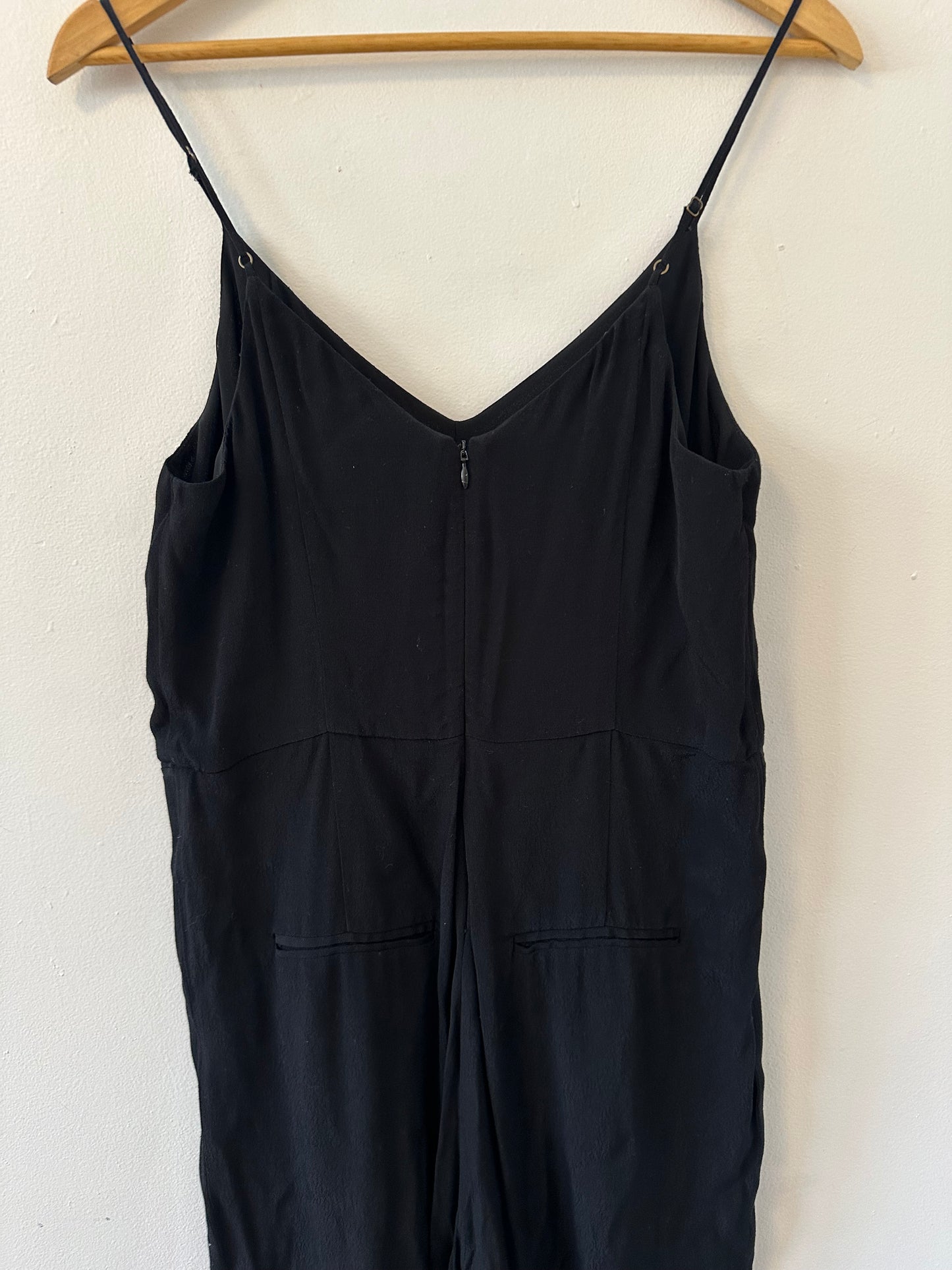 Anthropologie The Essential Black Jumpsuit | Size 8