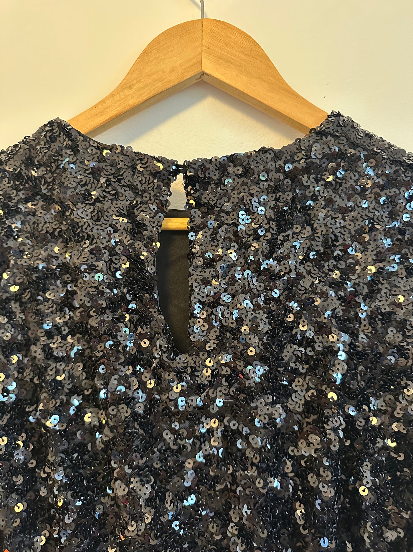 Sunday in Brooklyn NWT Sequin Balloon Sleeve Mini Dress | Size XSP