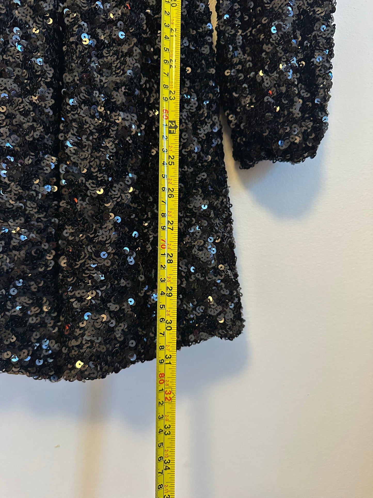 Sunday in Brooklyn NWT Sequin Balloon Sleeve Mini Dress | Size XSP