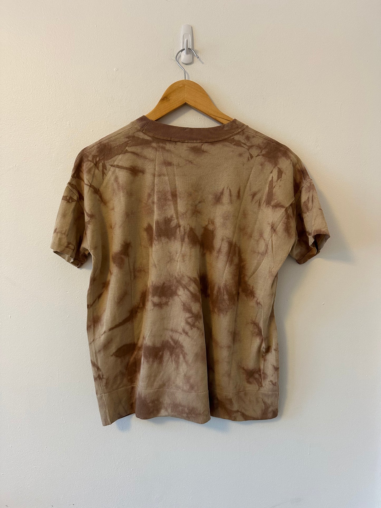 Banana Republic Knit Short Sleeve Tie Dye Sweater | Size Large