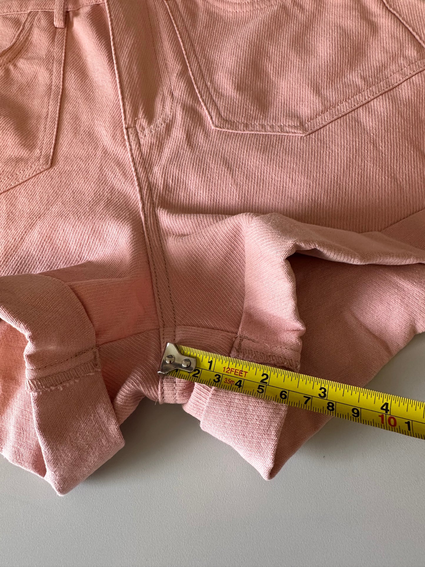 BluIvy Pink Cuffed Chino Shorts | Size Small