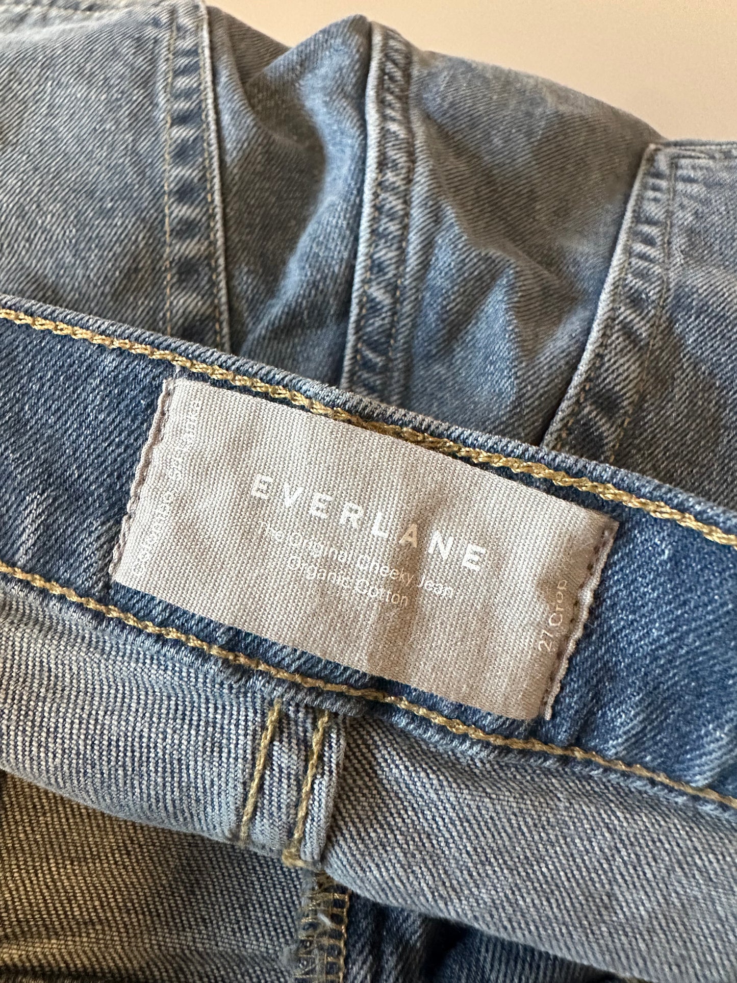 Everlane The Original Cheeky Jeans | Size 27 Crop