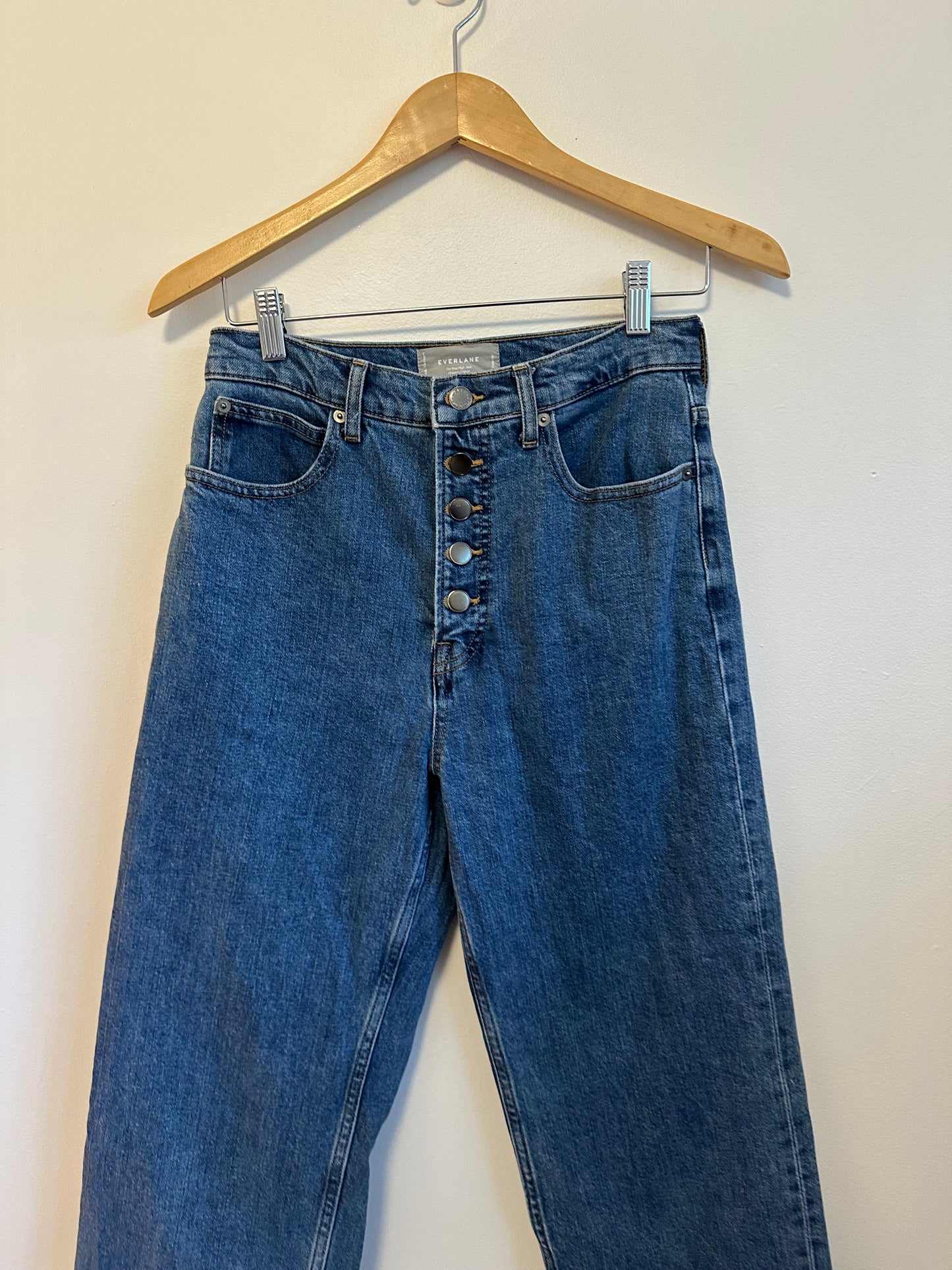 Everlane The Way High Jeans in Organic Cotton | Size 27