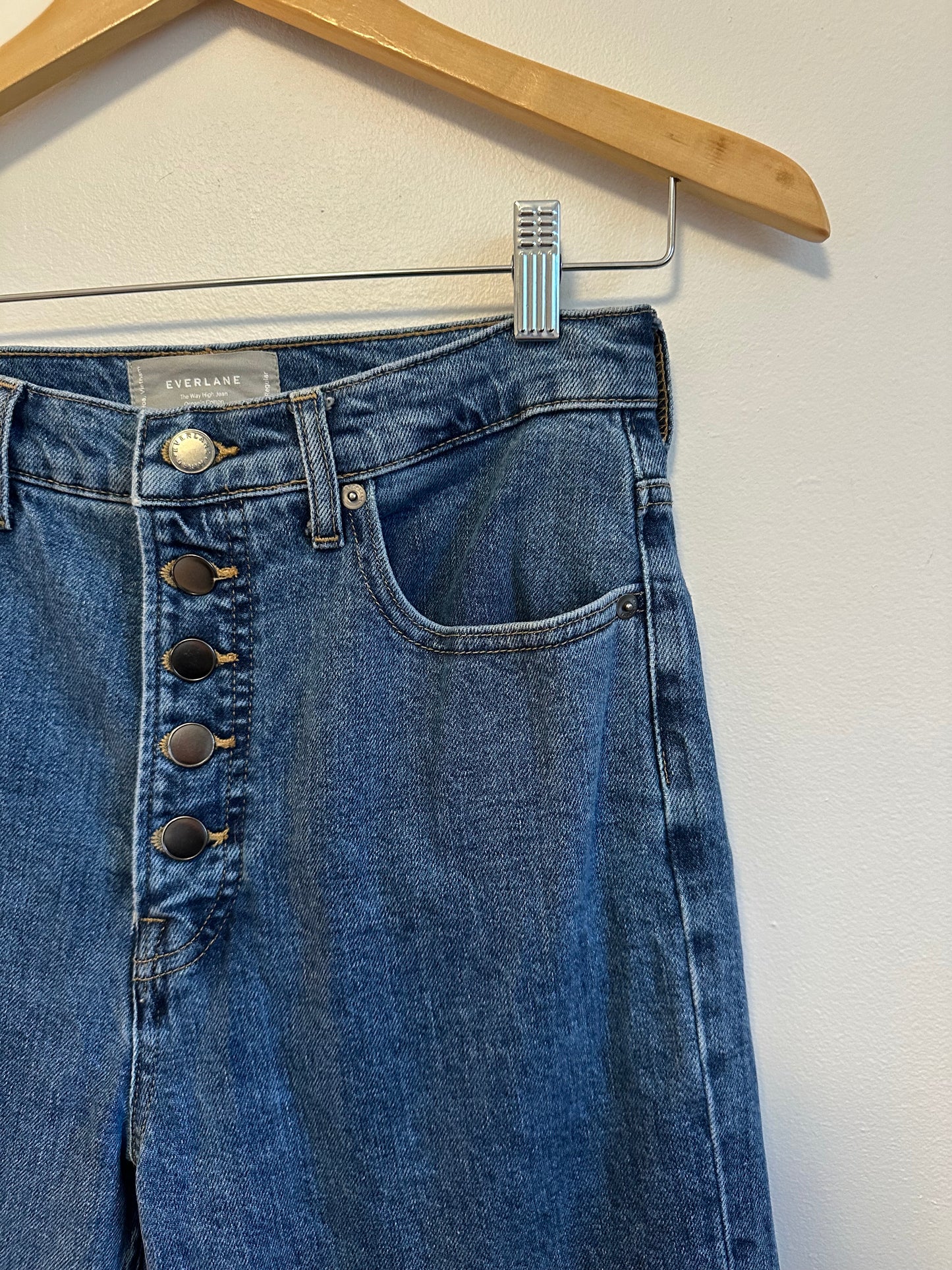 Everlane The Way High Jeans in Organic Cotton | Size 27