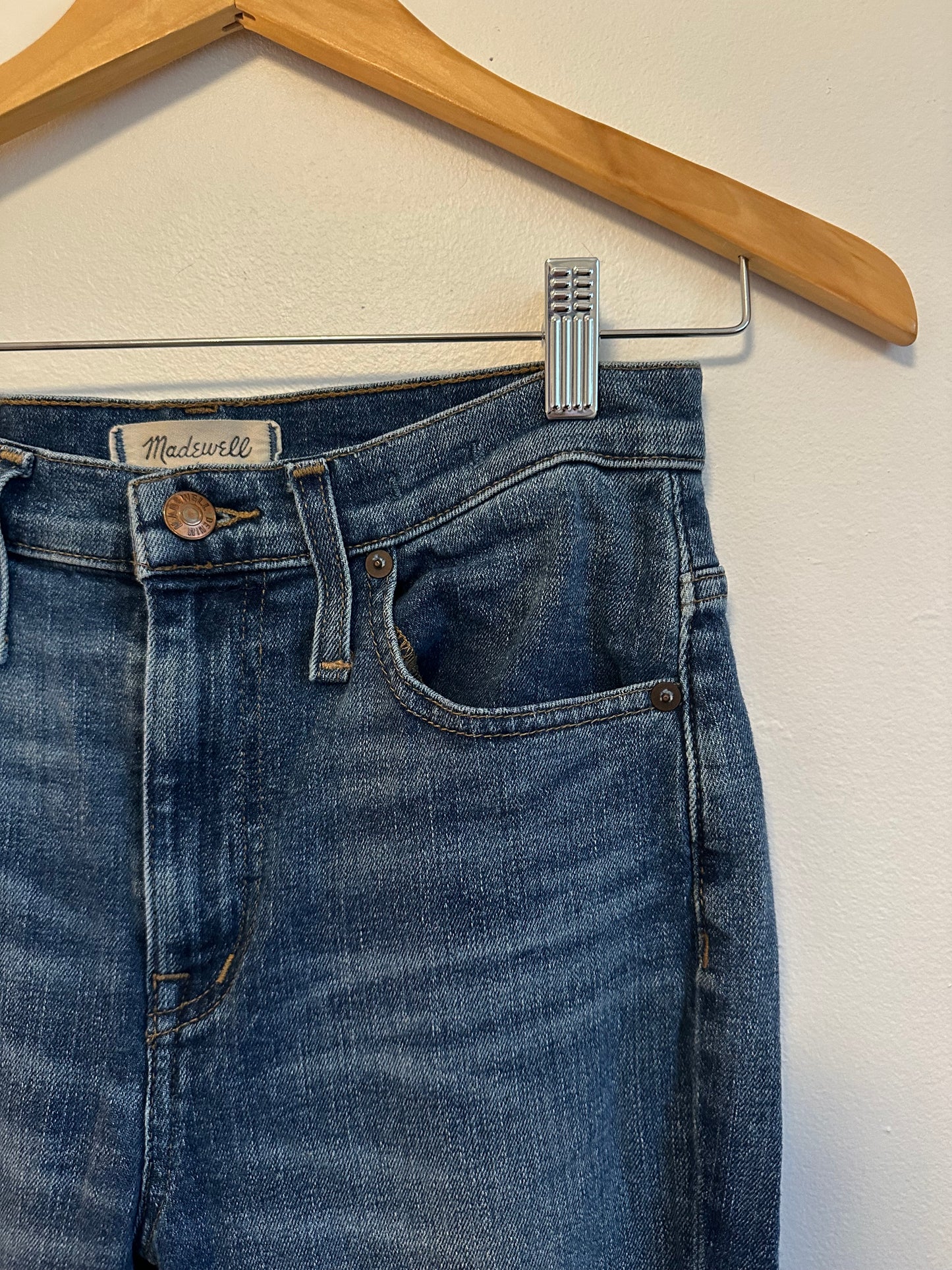 Madewell The High Rise Slim Boy Jean | Size 25P