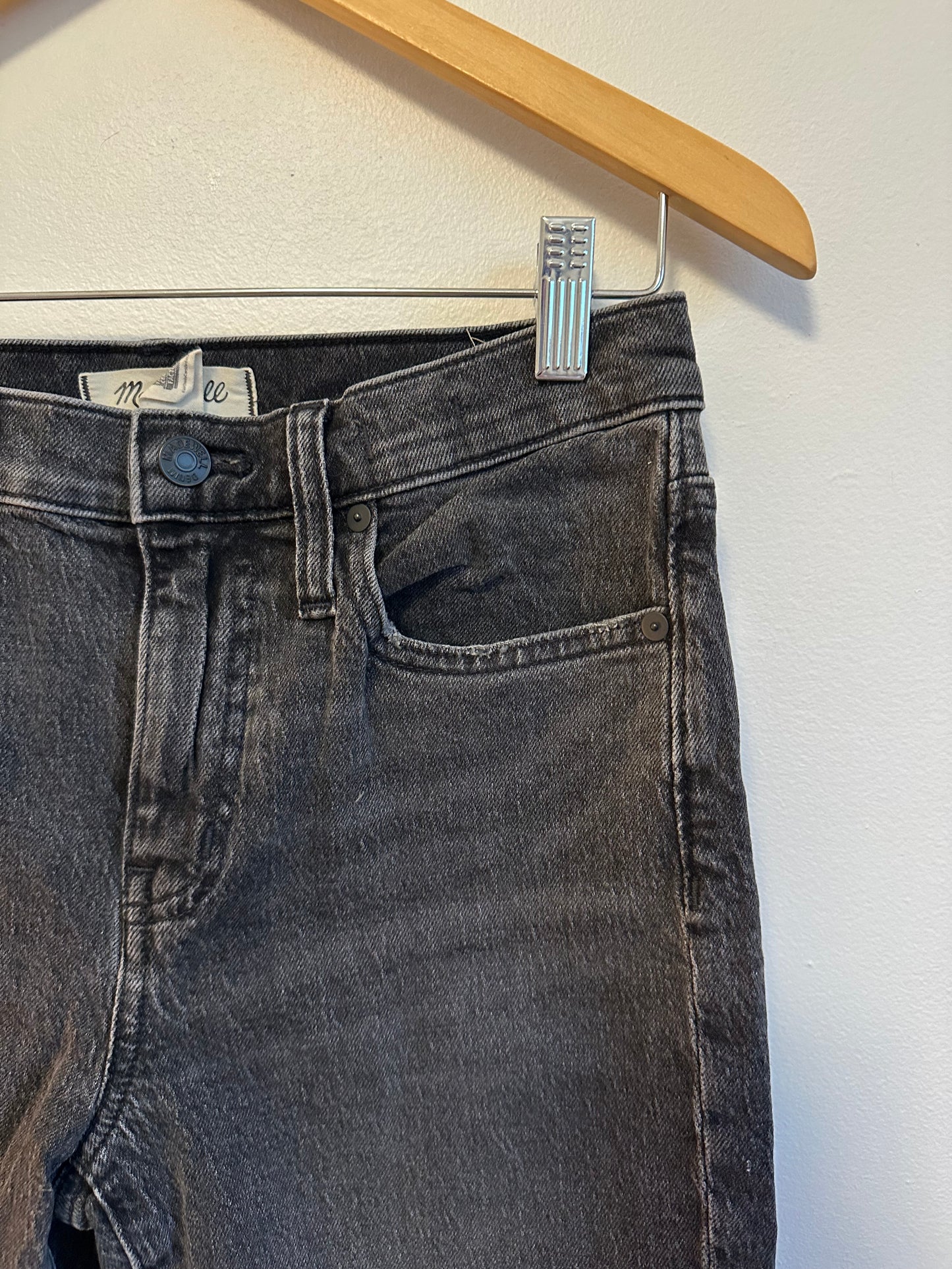 Madewell The High-Rise Slim Boyjean in Allwood Wash | Size 25P