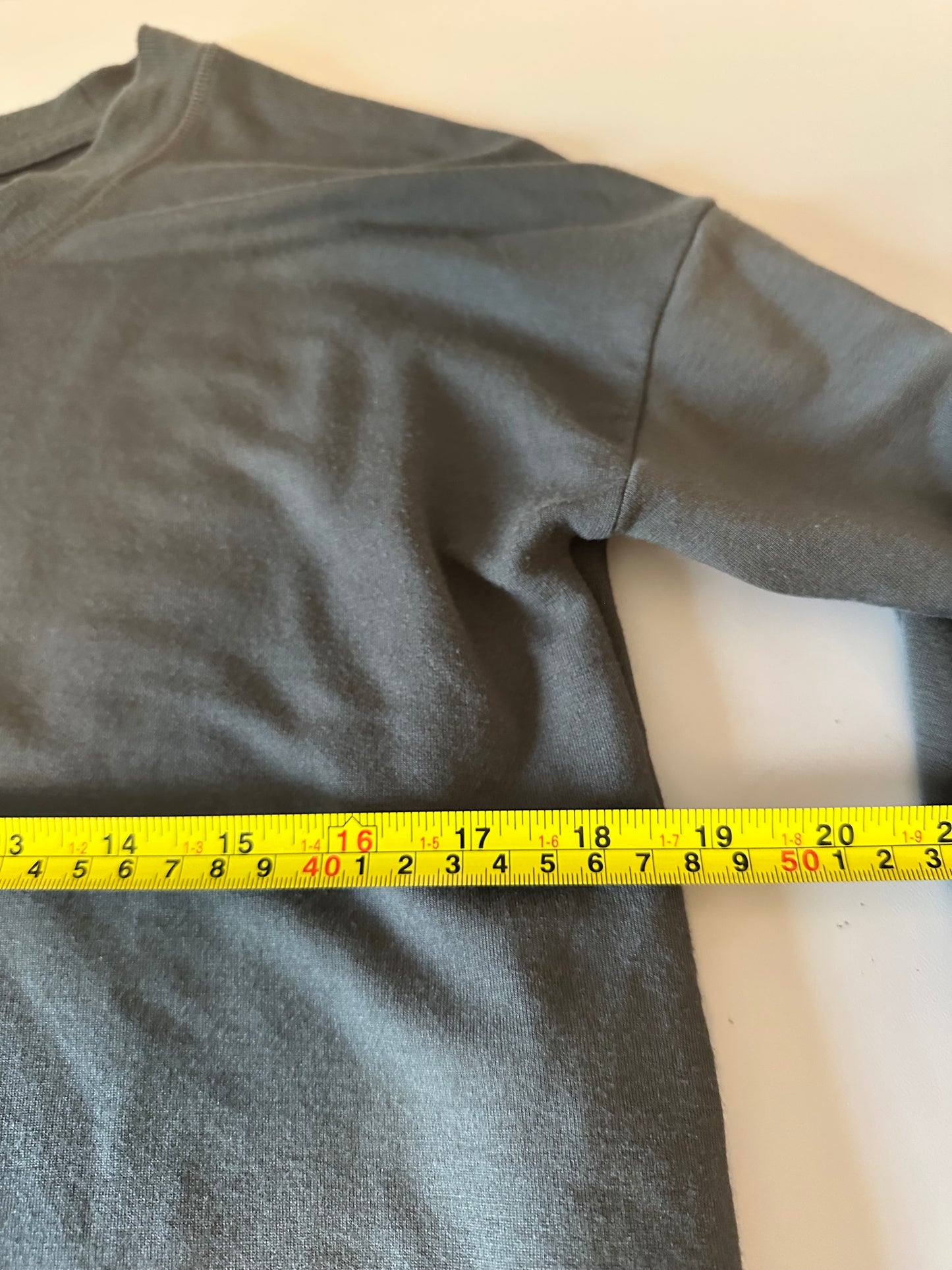 Athleta Olive Green Modal Blend Long Sleeve Crewneck Sweatshirt | Small