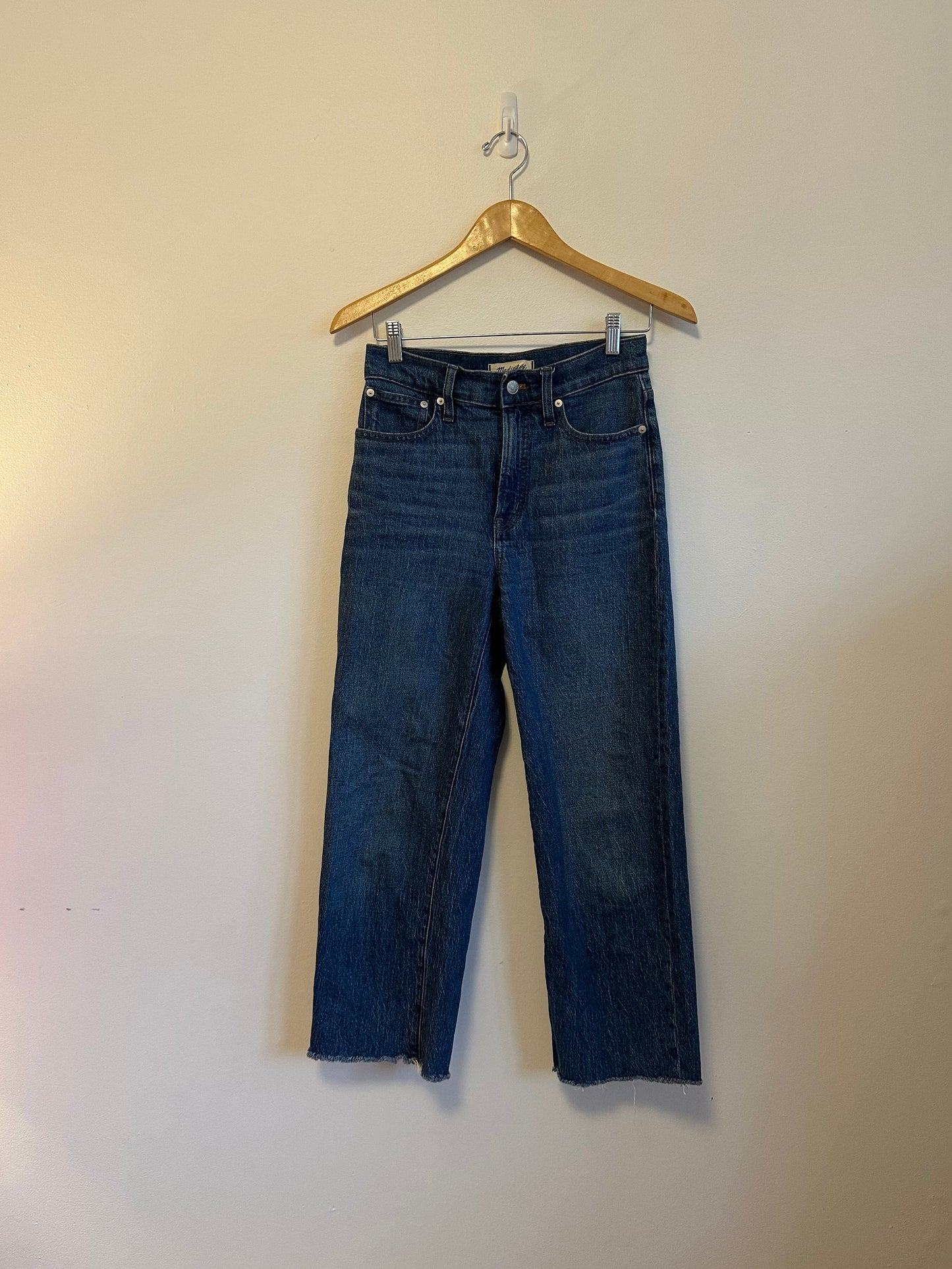 Madewell The Perfect Vintage Wide Leg Jeans | Size 25
