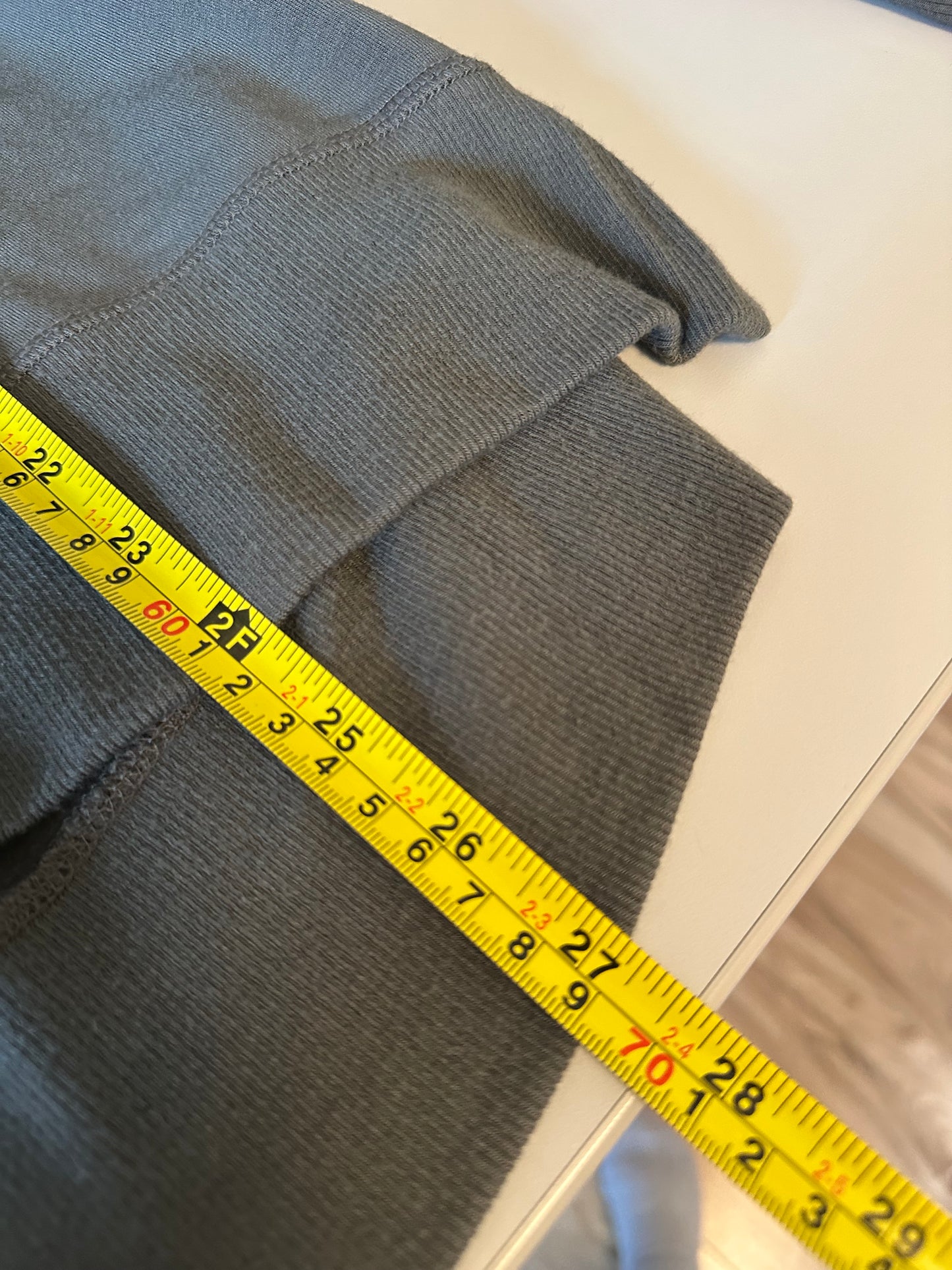 Athleta Olive Green Modal Blend Long Sleeve Crewneck Sweatshirt | Small