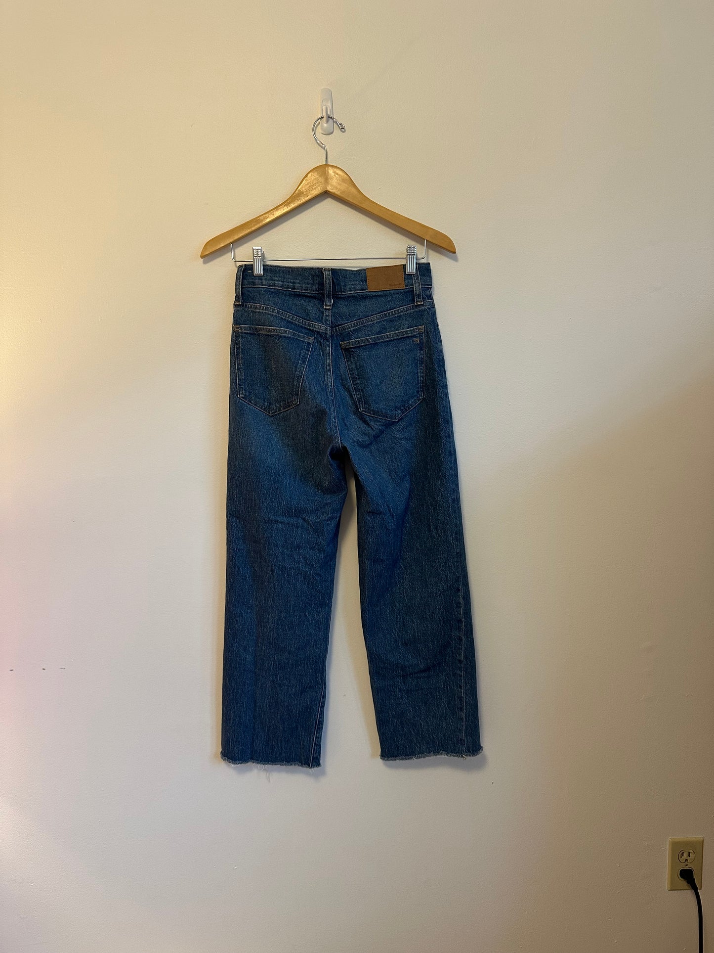 Madewell The Perfect Vintage Wide Leg Jeans | Size 25