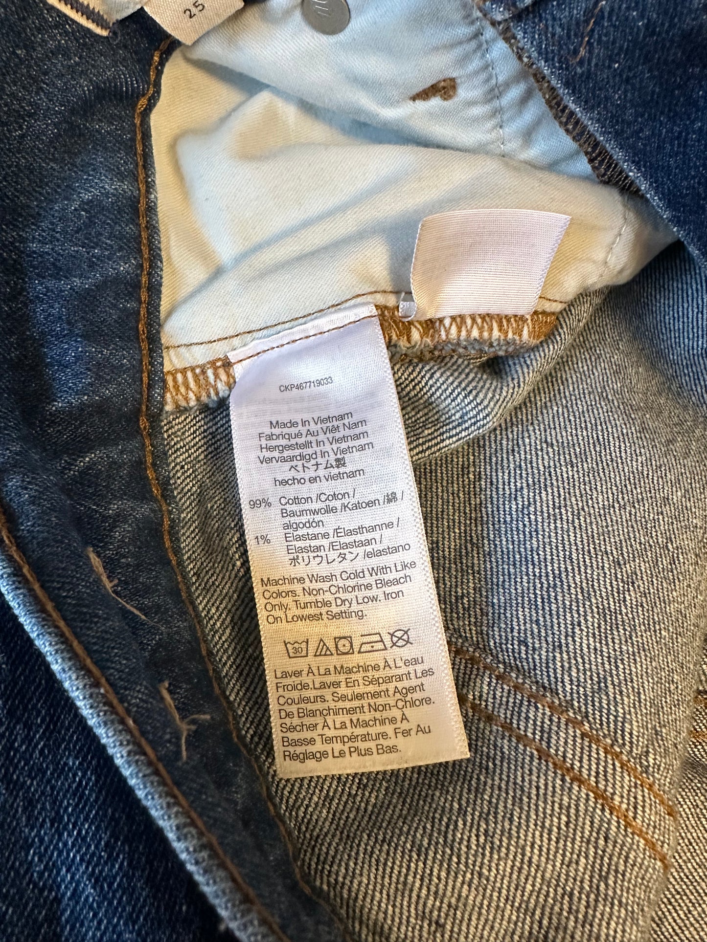 Madewell The Perfect Vintage Wide Leg Jeans | Size 25