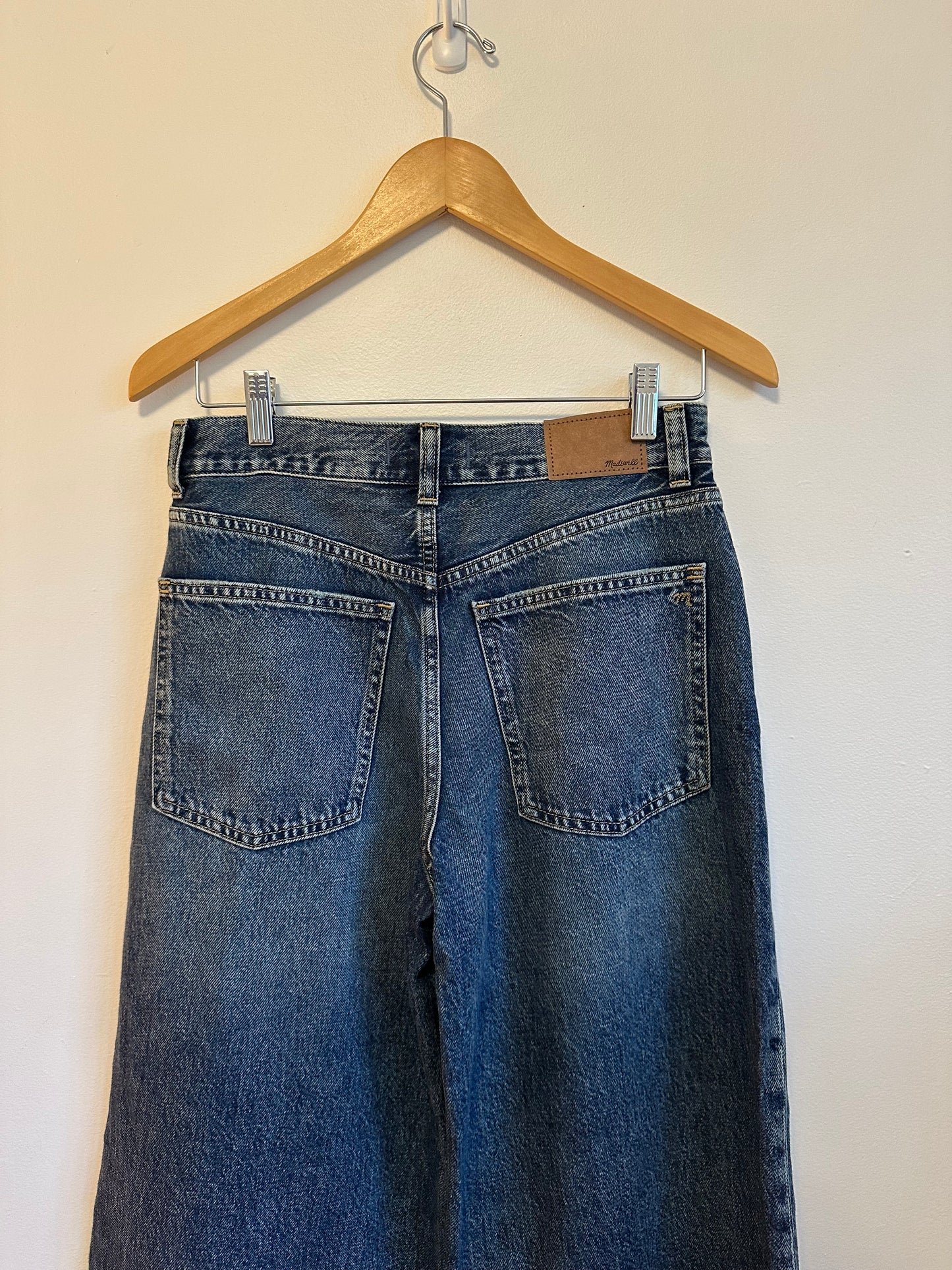 Madewell NWT Superwide Leg Jeans in Stretch Denim | Size 26