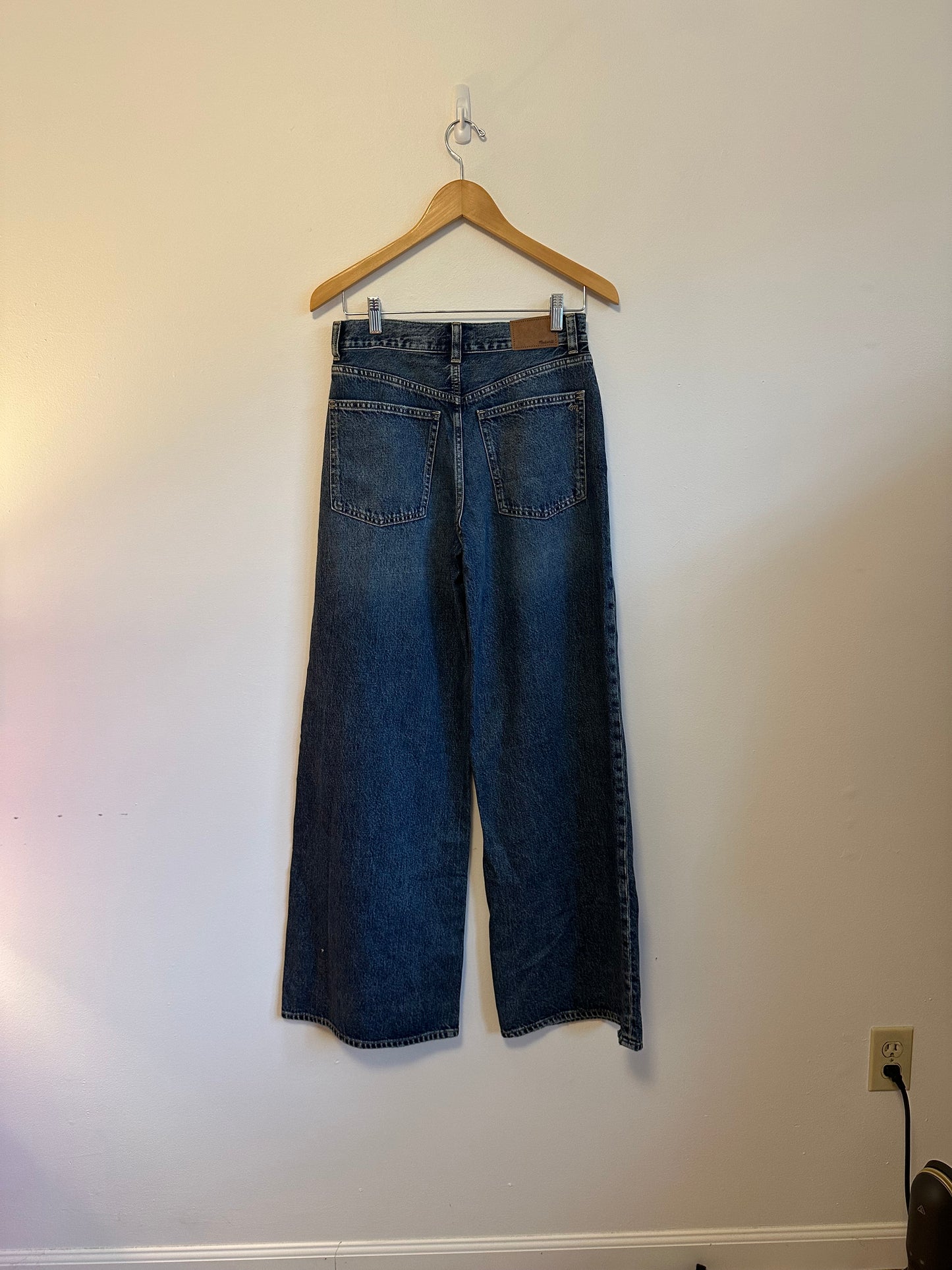 Madewell NWT Superwide Leg Jeans in Stretch Denim | Size 26