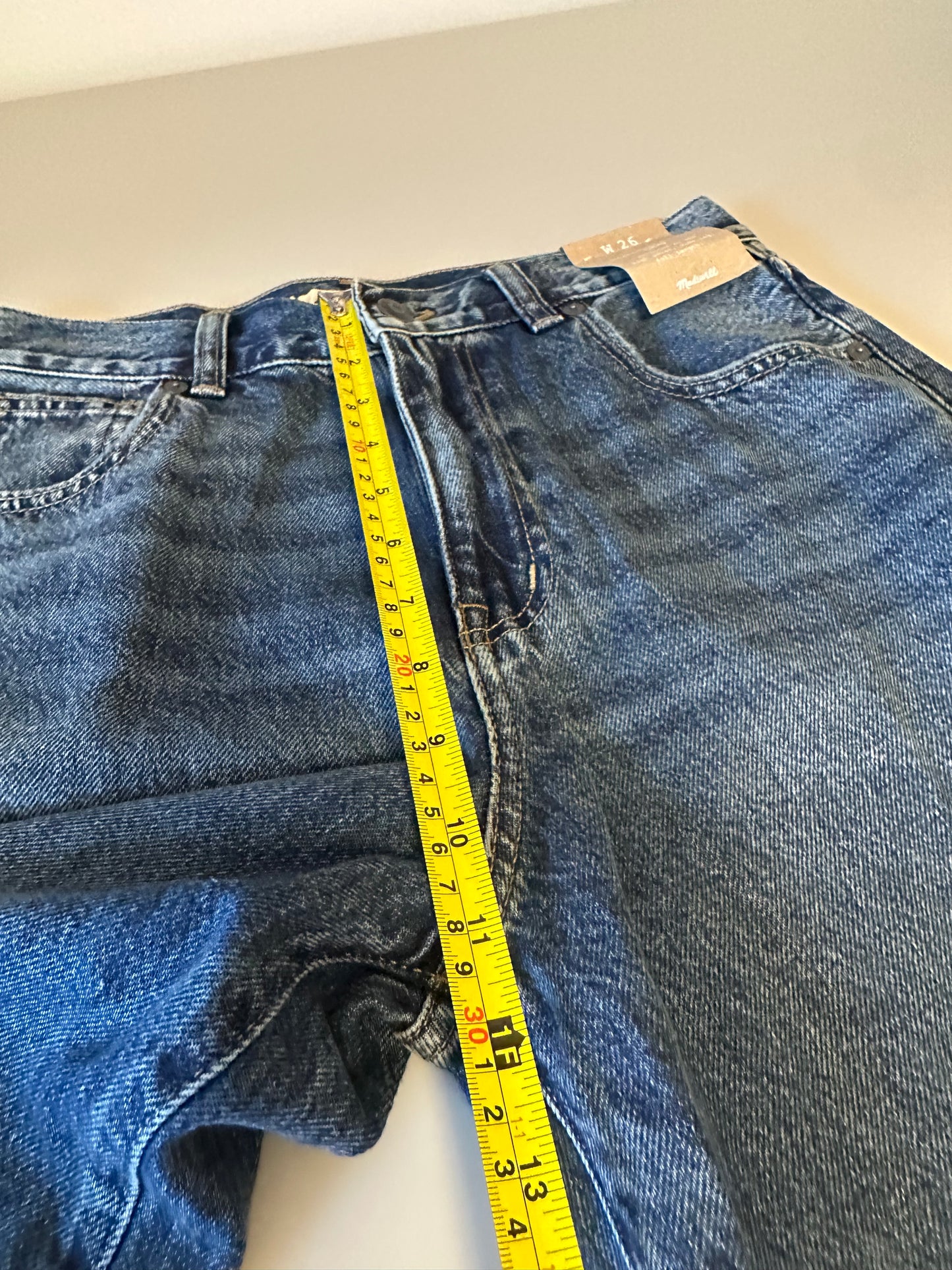 Madewell NWT Superwide Leg Jeans in Stretch Denim | Size 26