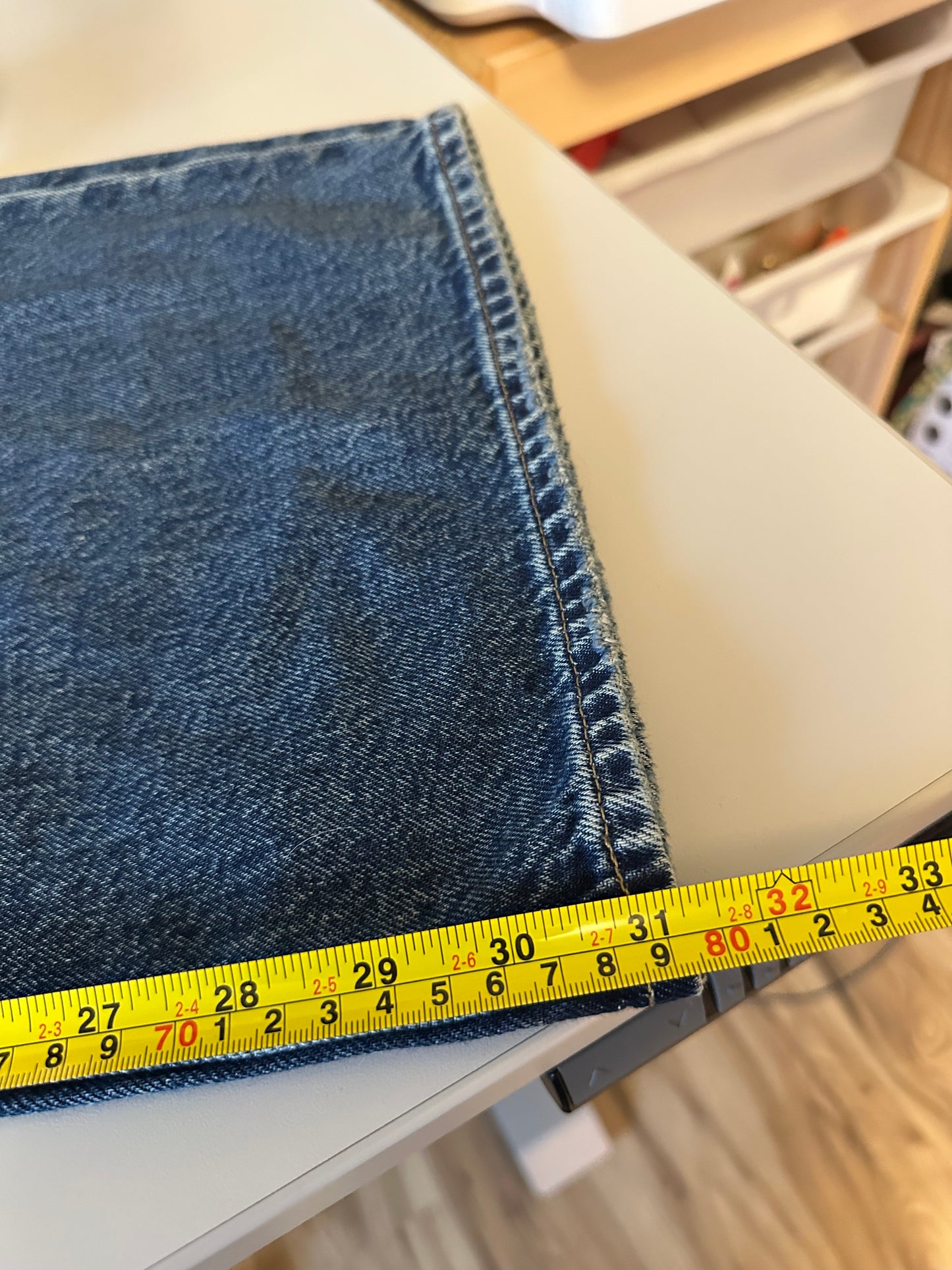 Madewell NWT Superwide Leg Jeans in Stretch Denim | Size 26