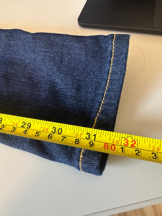 Naked & Famous Denim The Skinny Indigo Dark Wash Stretch Jeans | Size 29