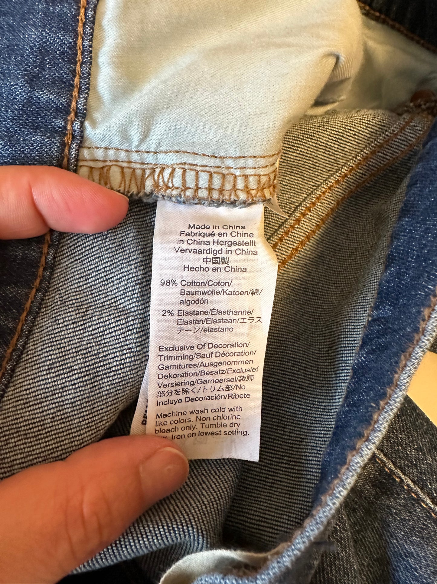 Madewell The Perfect Vintage Crop Exposed Button Fly Jeans | Size 26