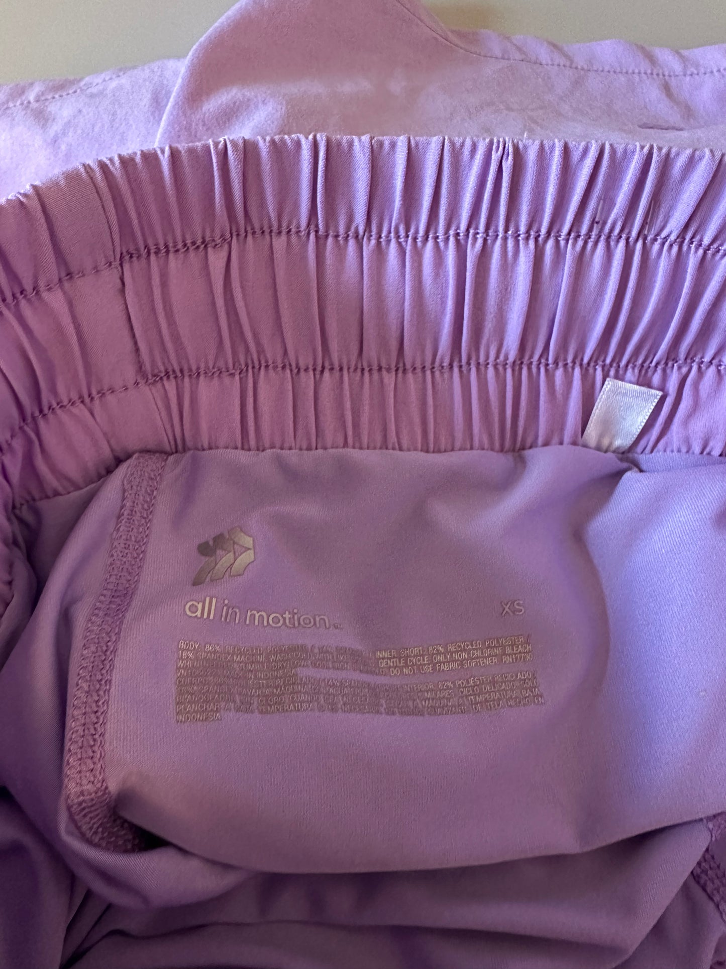 All In Motion Athletic Skort in Lilac Purple | Size Small