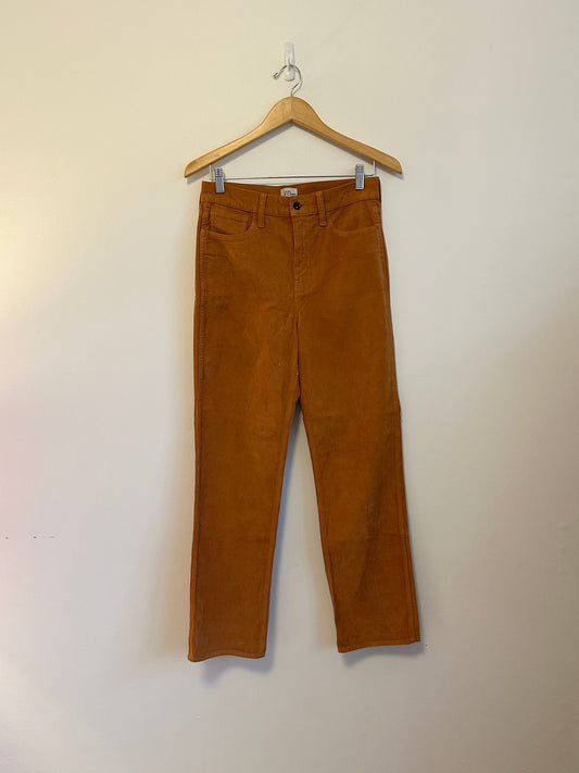 Gap High Rise Corduroy Vintage Slim Jeans with Washwell | Size 28