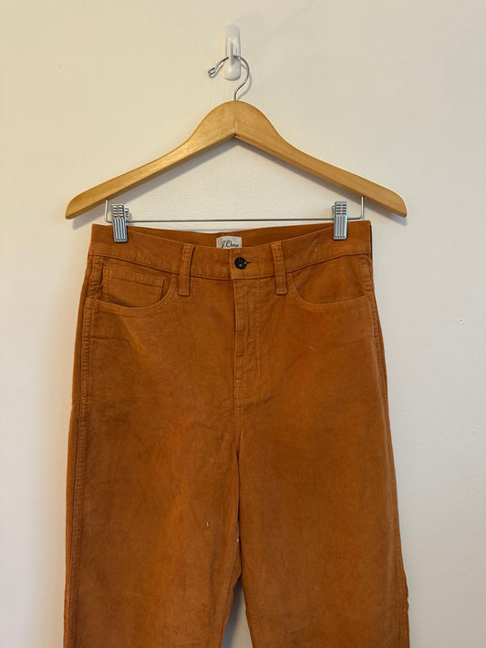 Gap High Rise Corduroy Vintage Slim Jeans with Washwell | Size 28