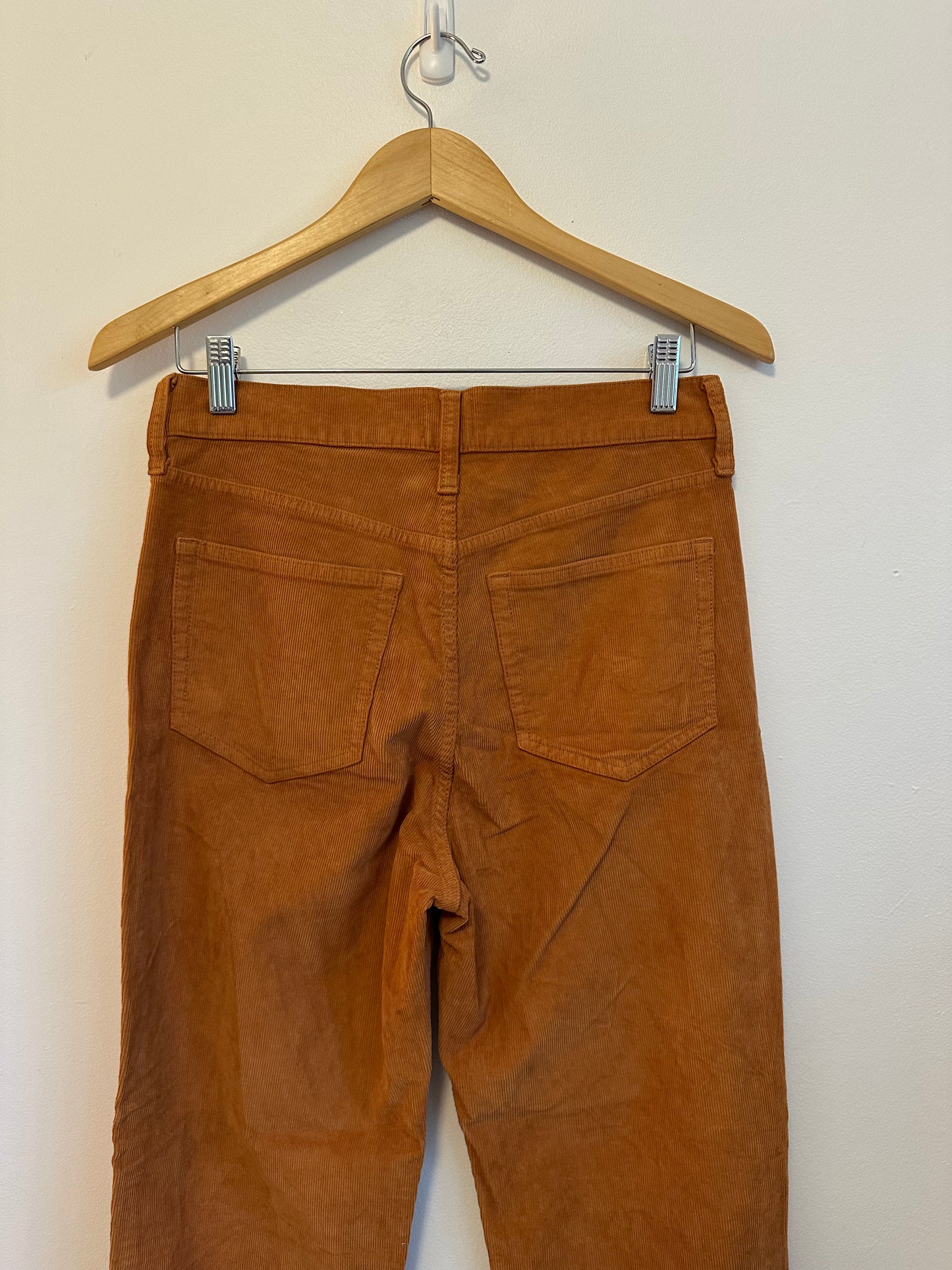J. Crew NWT 90's Straight Leg Caramel Brown Corduroy Jeans | Size 27