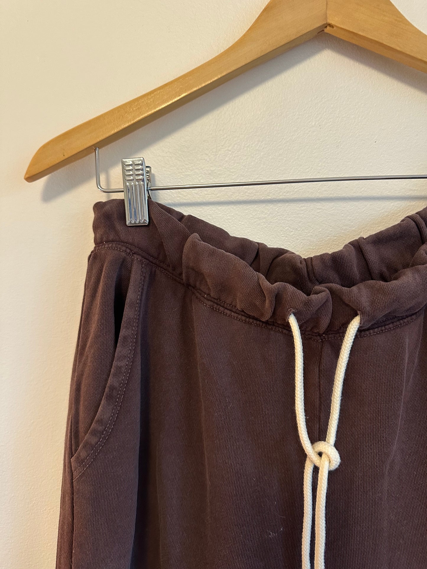 Z Supply NWT Hunter Knit Sweatpants in Chocolate Cherry | Size Small