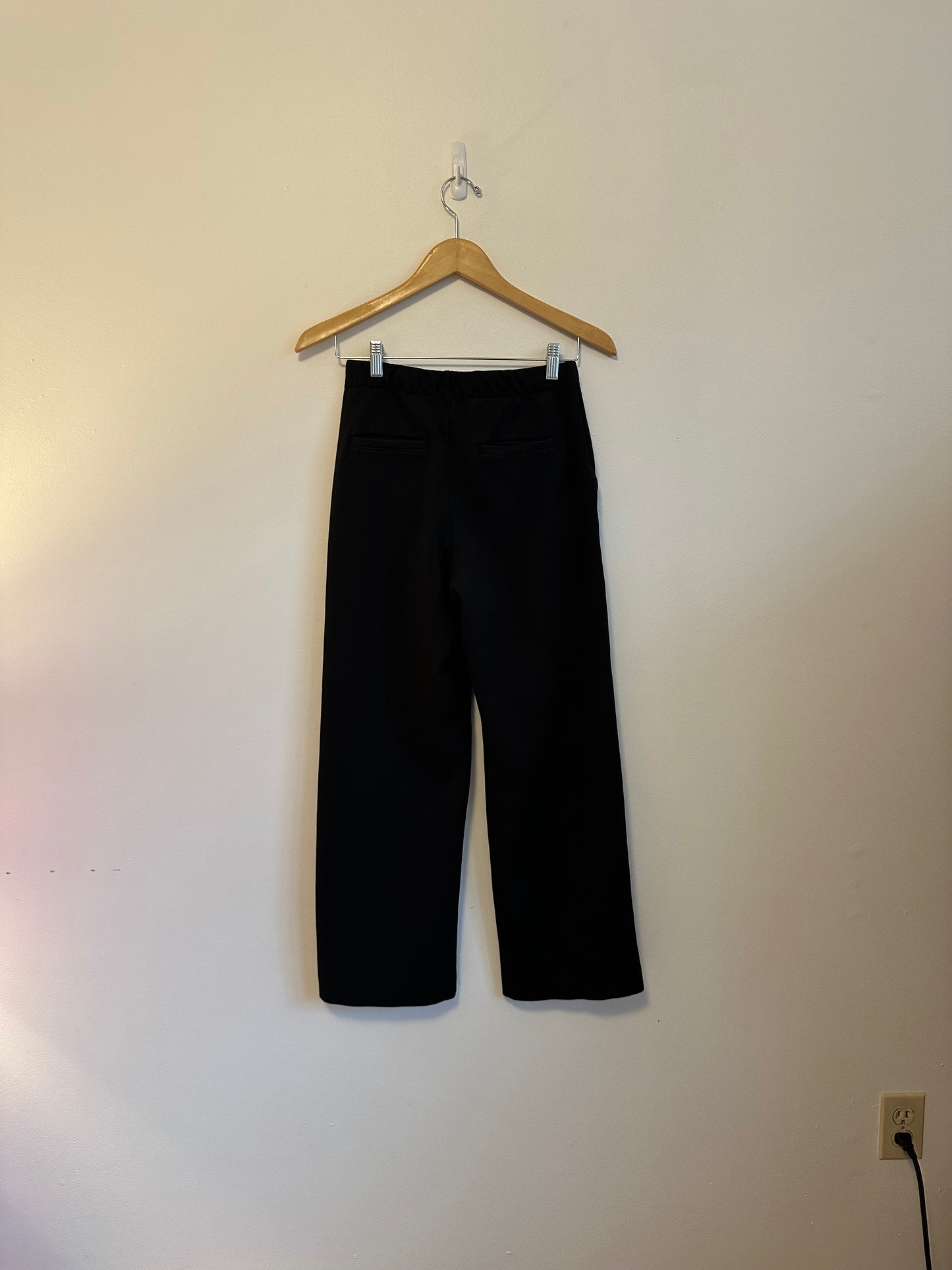 Everlane The Wide Leg Dream Pant in Black | Size Small