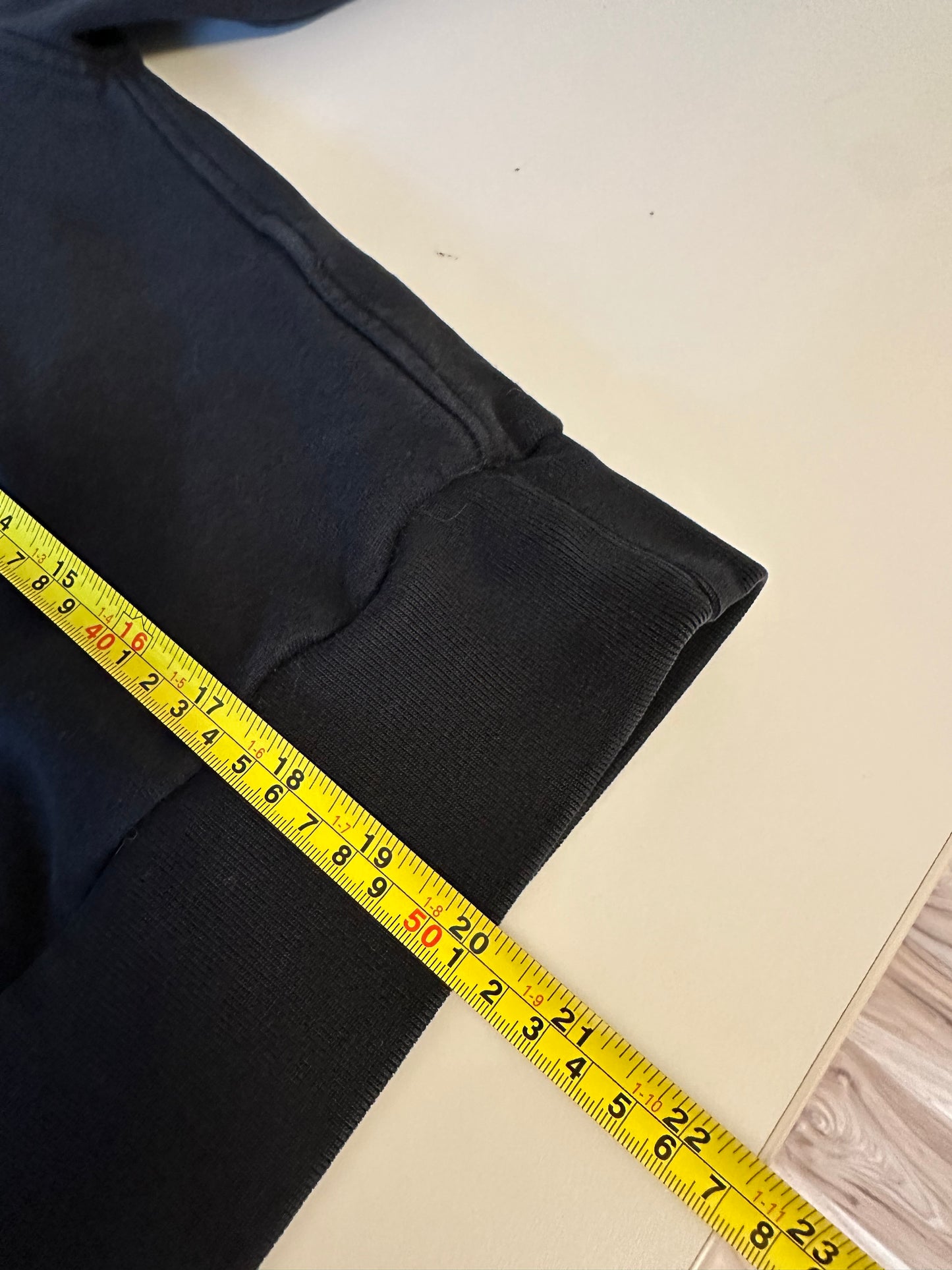 Everlane The Off Duty Terry Crewneck Sweatshirt in Black | Size XS