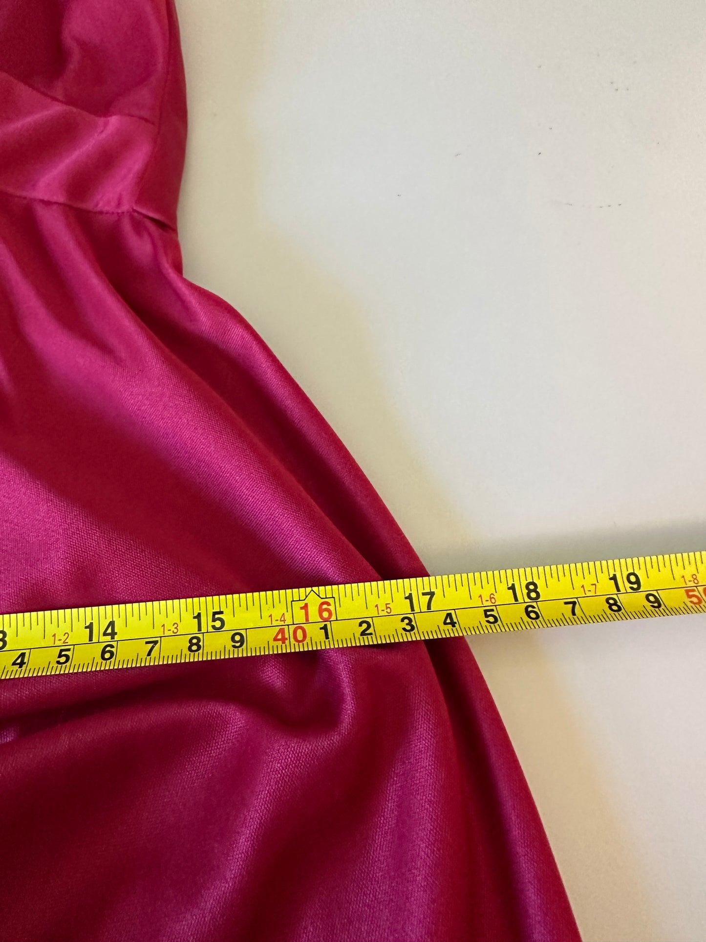 Vintage Berry Red Halter Dress with Sheer Cape Overlay | Size 10