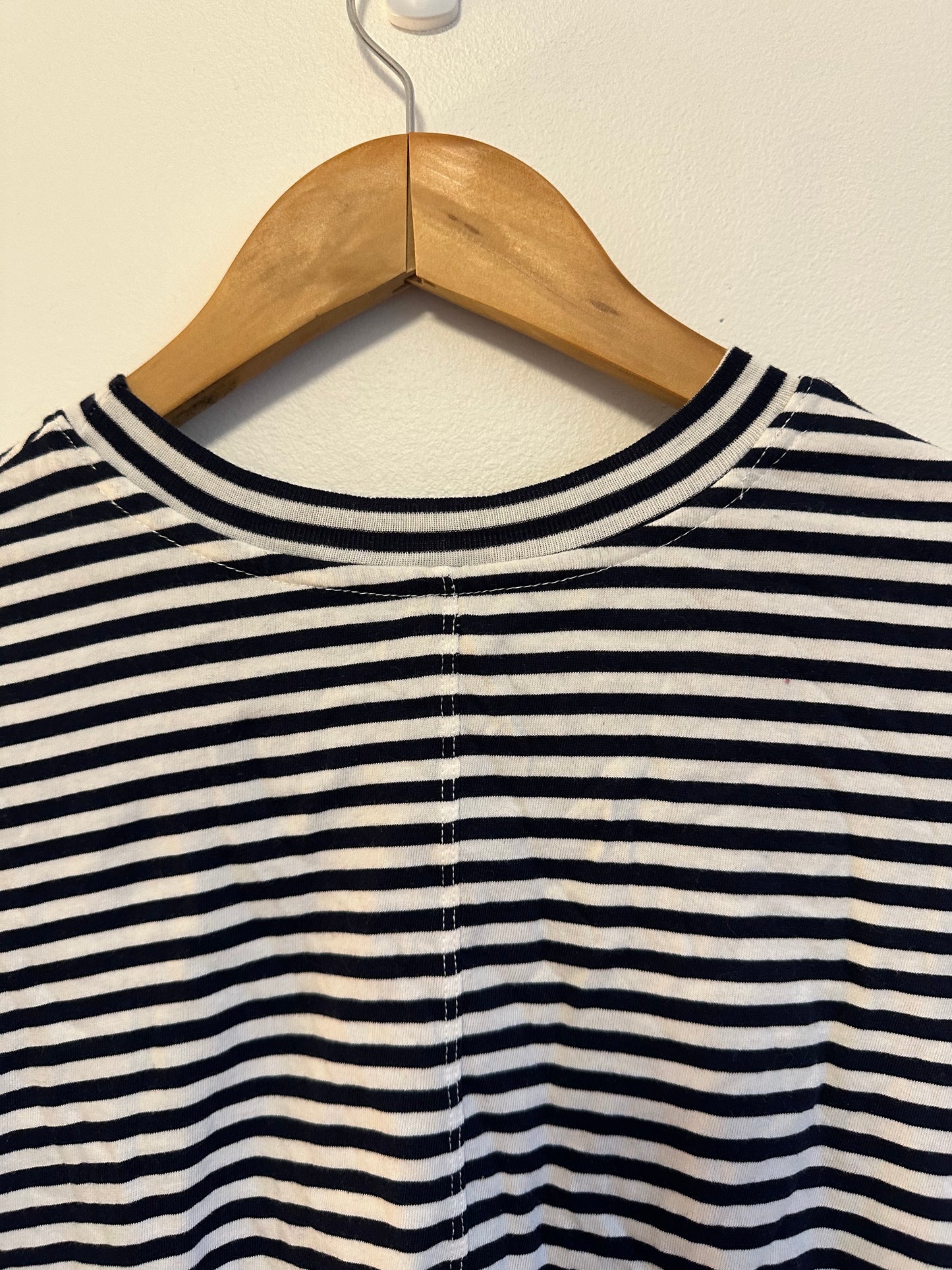 A New Day NWT Striped Long Sleeve T-Shirt in Black and White | Size Small