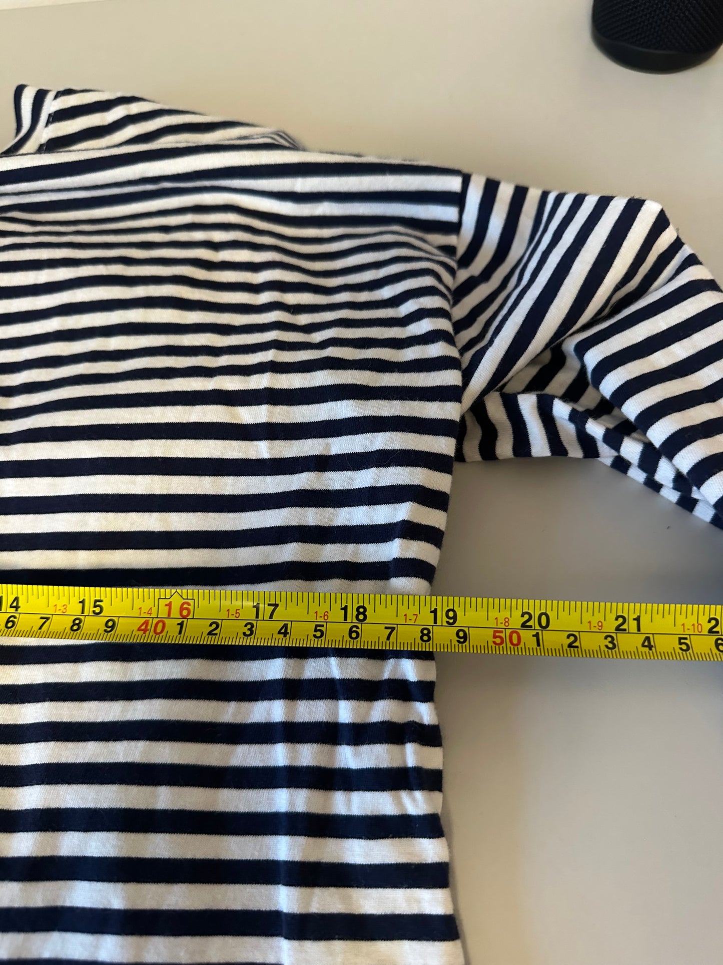 A New Day NWT Striped Long Sleeve T-Shirt in Black and White | Size Small