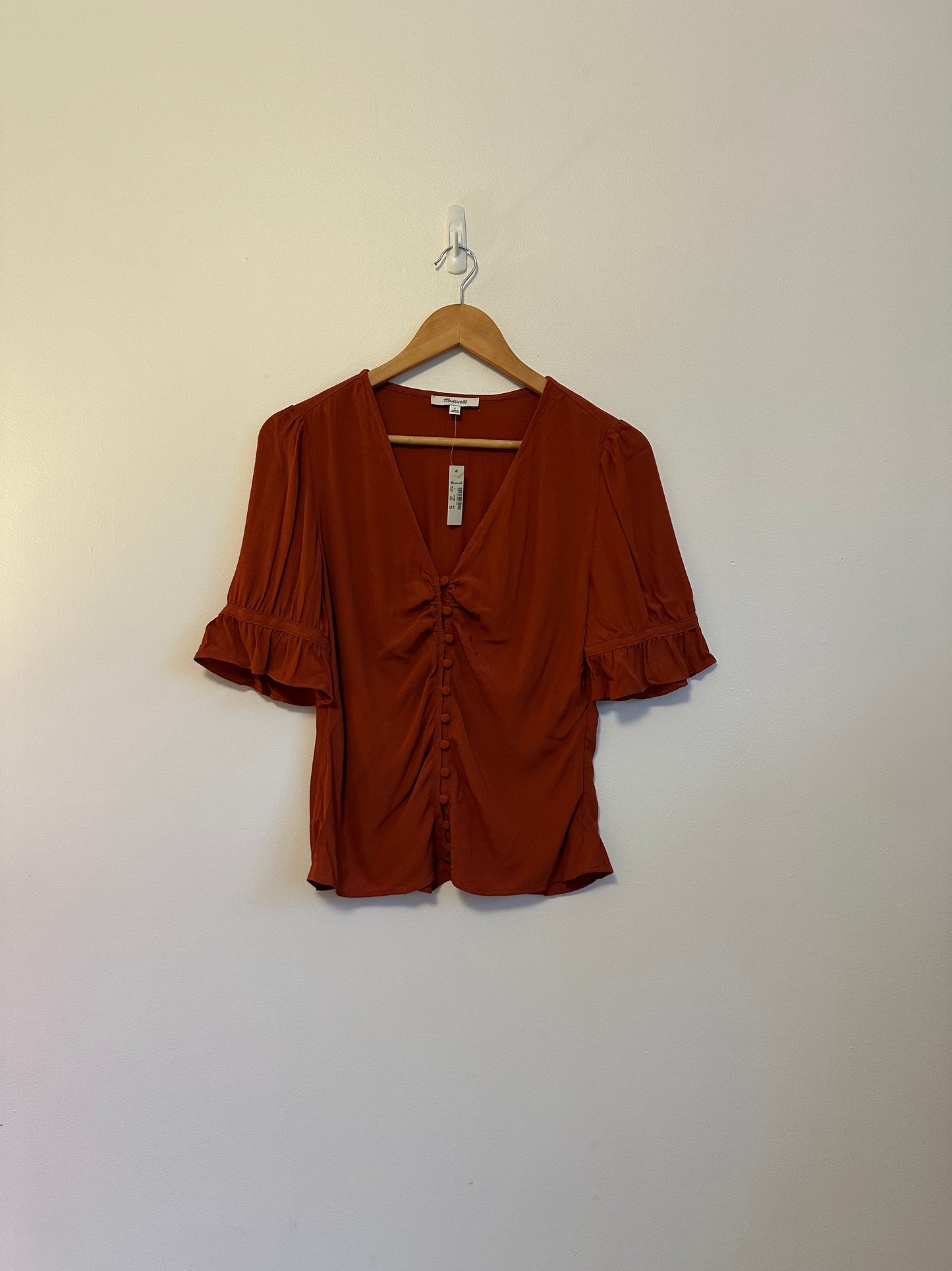 Madewell NWT Daylight Top in Rusty Torch | Size 2