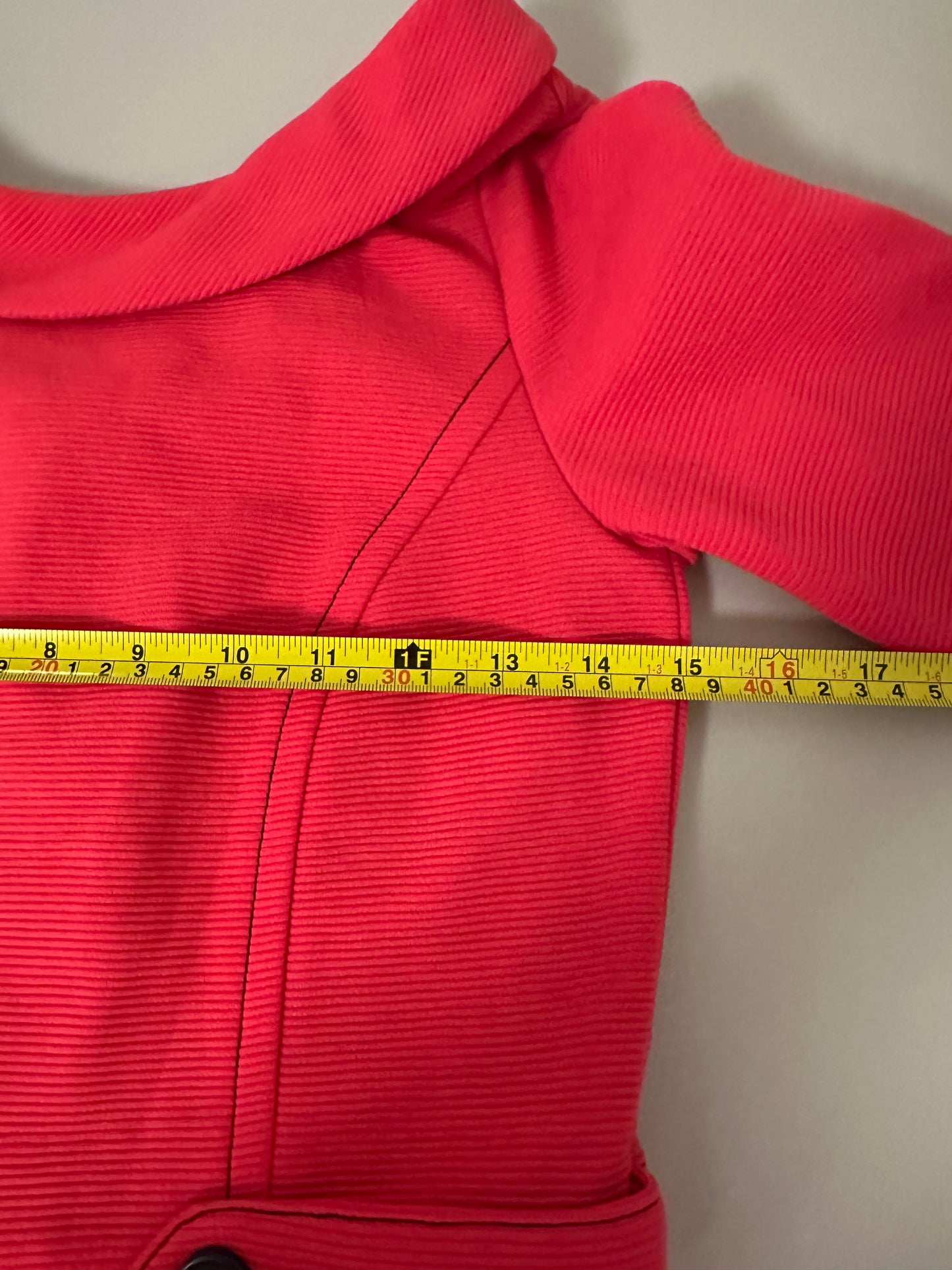 Boden Betty Ottoman Ribbed Red Sheath Dress | Size 6 Petite