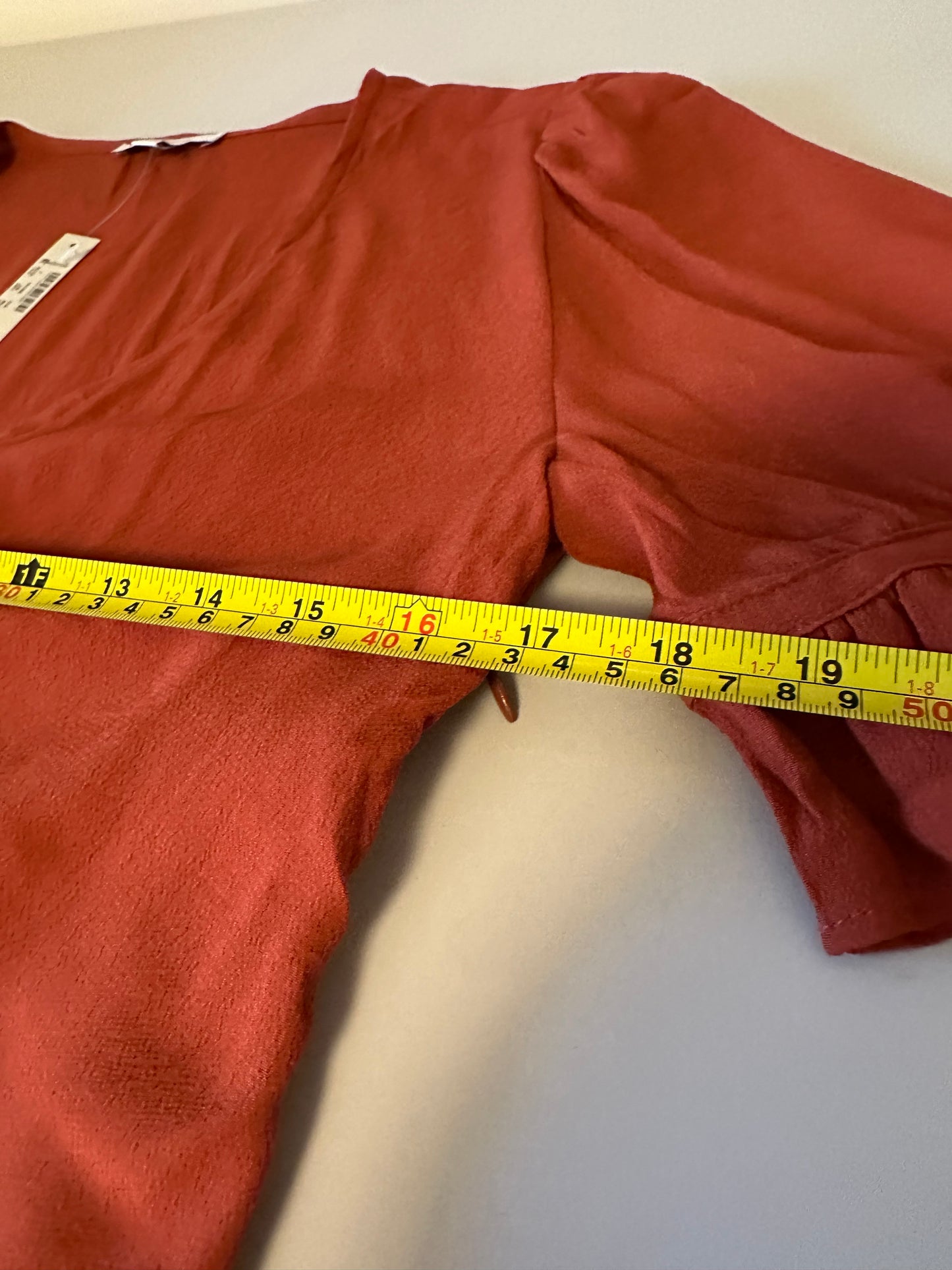 Madewell NWT Daylight Top in Rusty Torch | Size 2