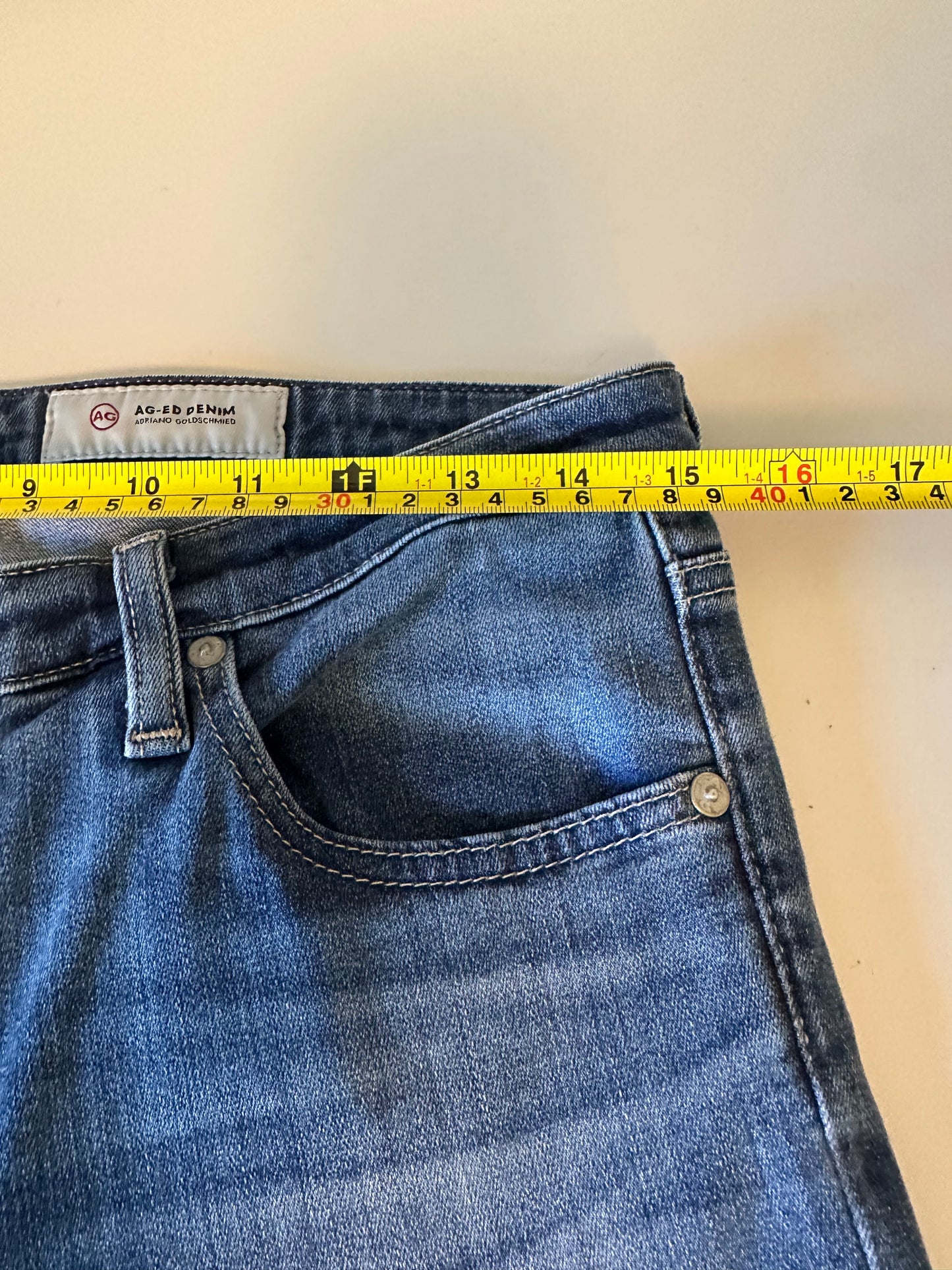 AG Adriano Goldschmied The Harper Essential Straight Leg Jeans | Size 30