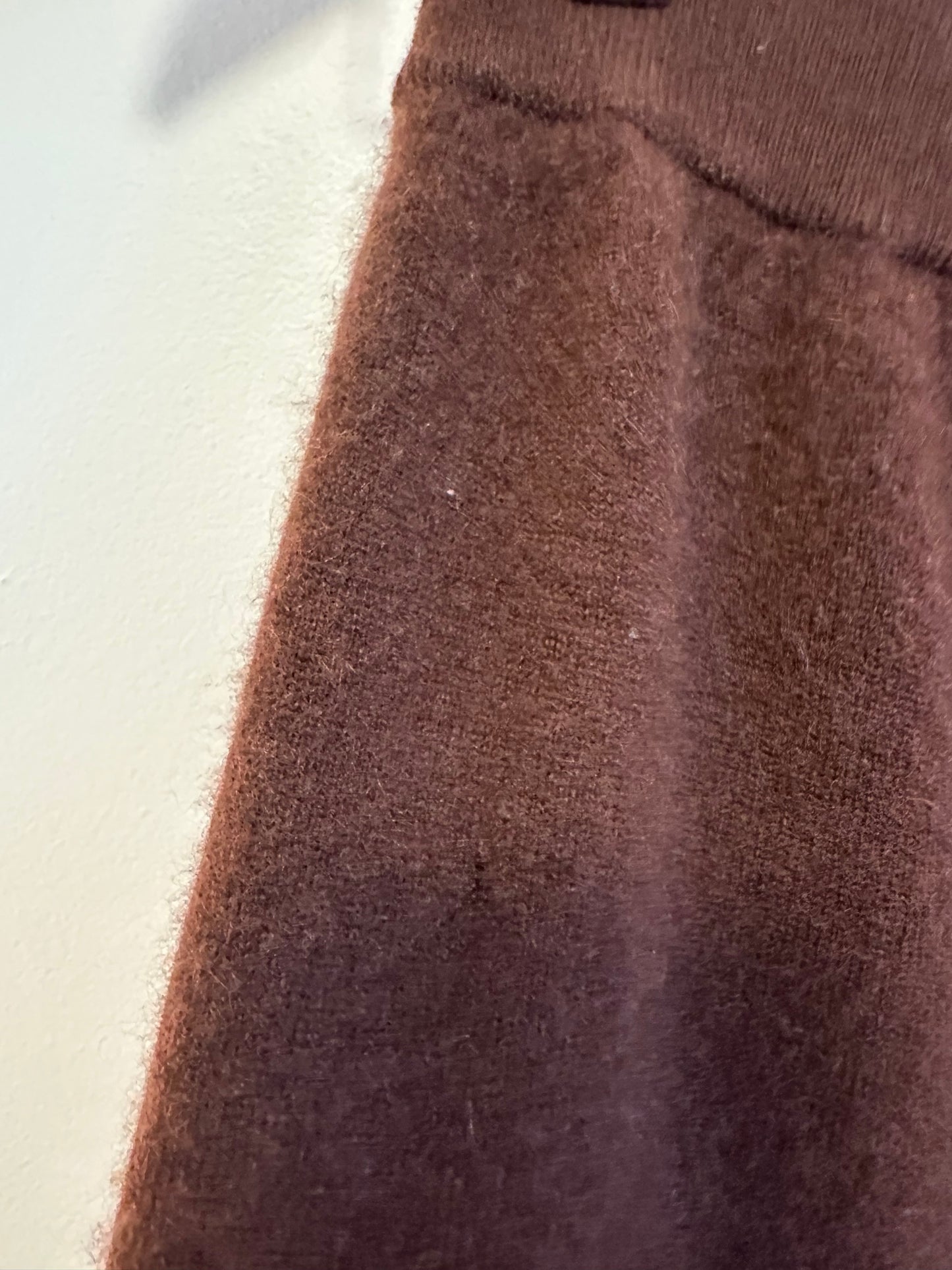 Naadam Washable Cashmere Sweatpants in Brown | Size XS