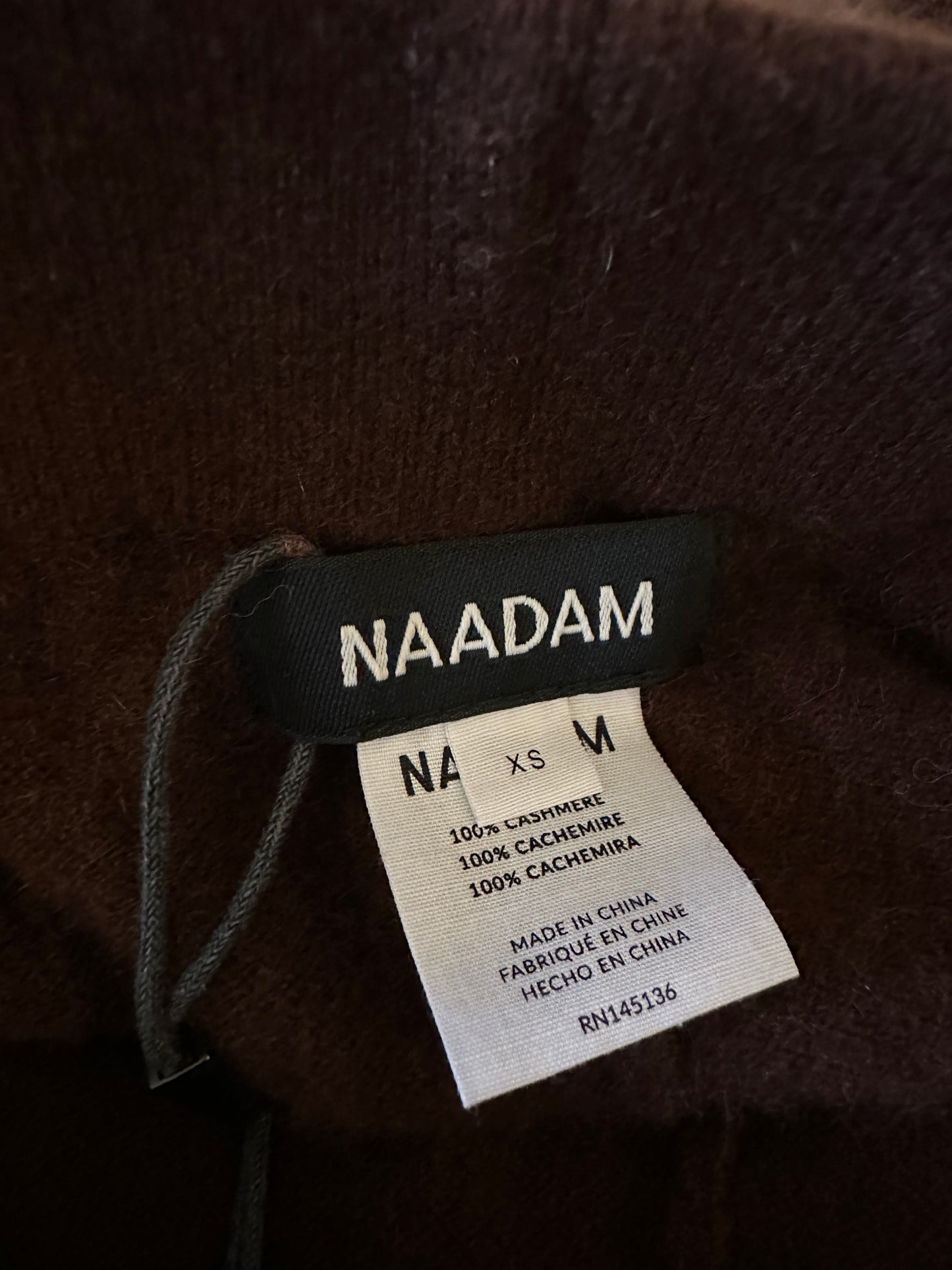 Naadam Washable Cashmere Sweatpants in Brown | Size XS