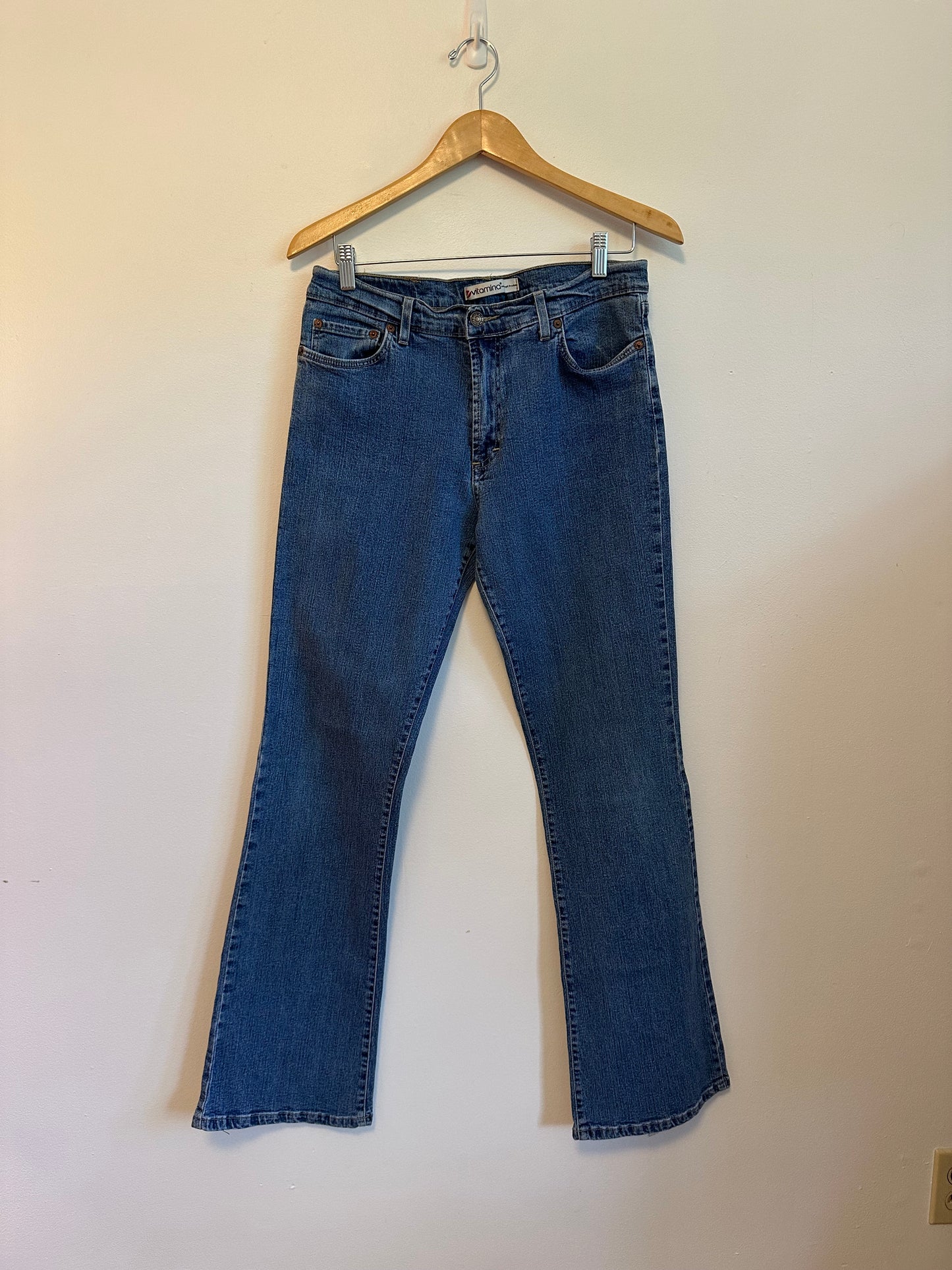 Vitamina Jeansconcept Bootcut Jeans Made in Italy | Size EU 48
