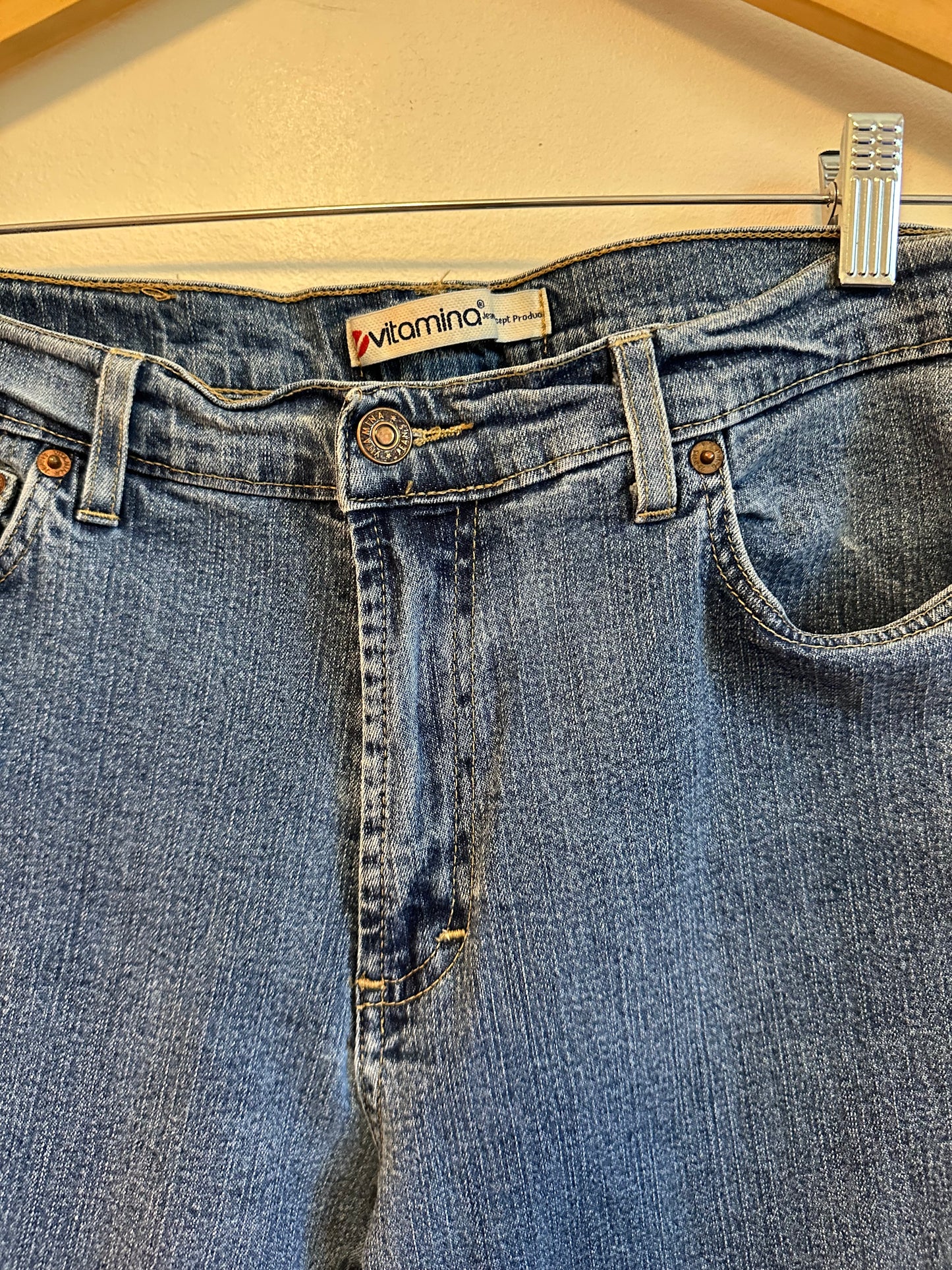 Vitamina Jeansconcept Bootcut Jeans Made in Italy | Size EU 48