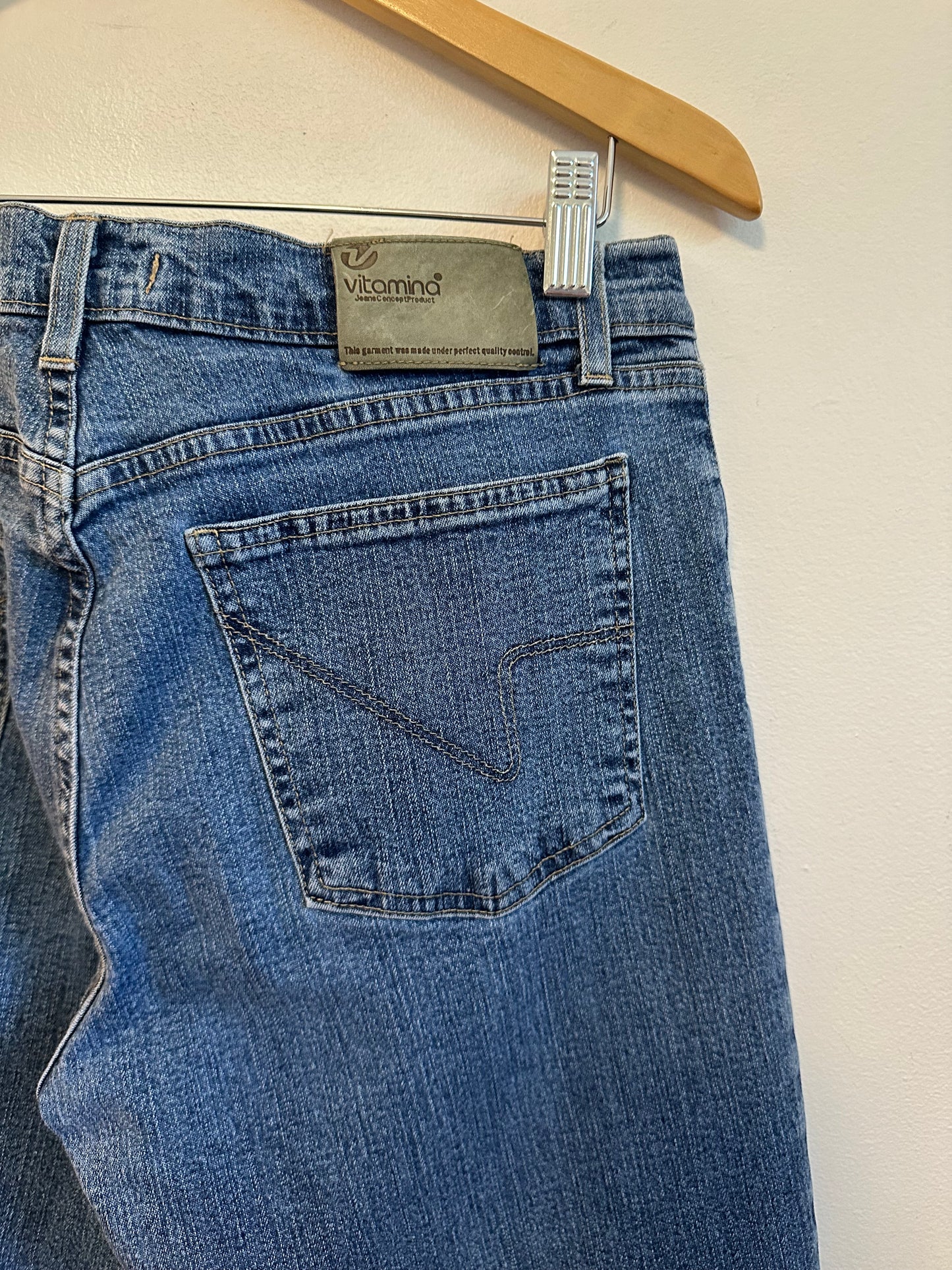 Vitamina Jeansconcept Bootcut Jeans Made in Italy | Size EU 48