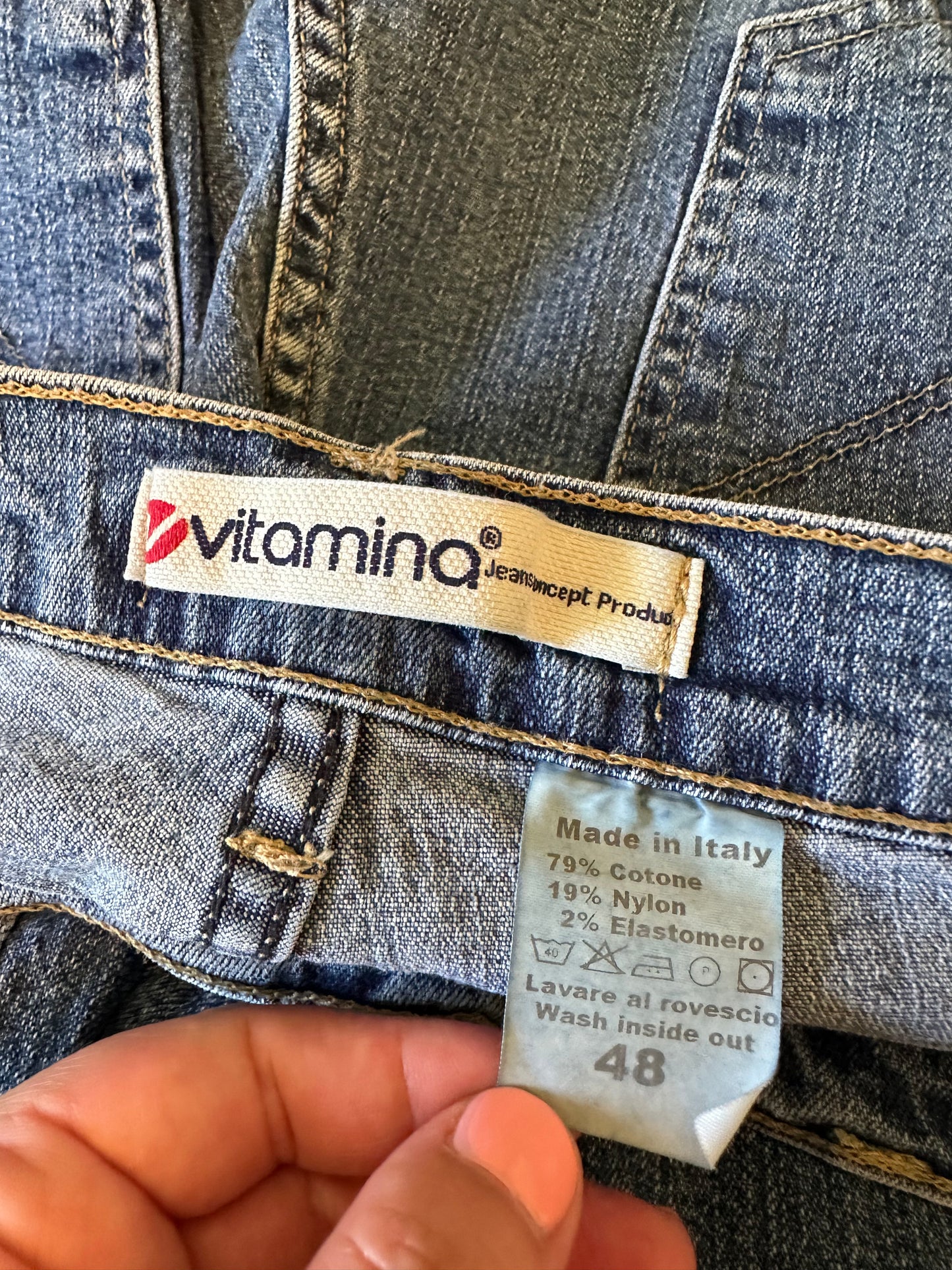 Vitamina Jeansconcept Bootcut Jeans Made in Italy | Size EU 48