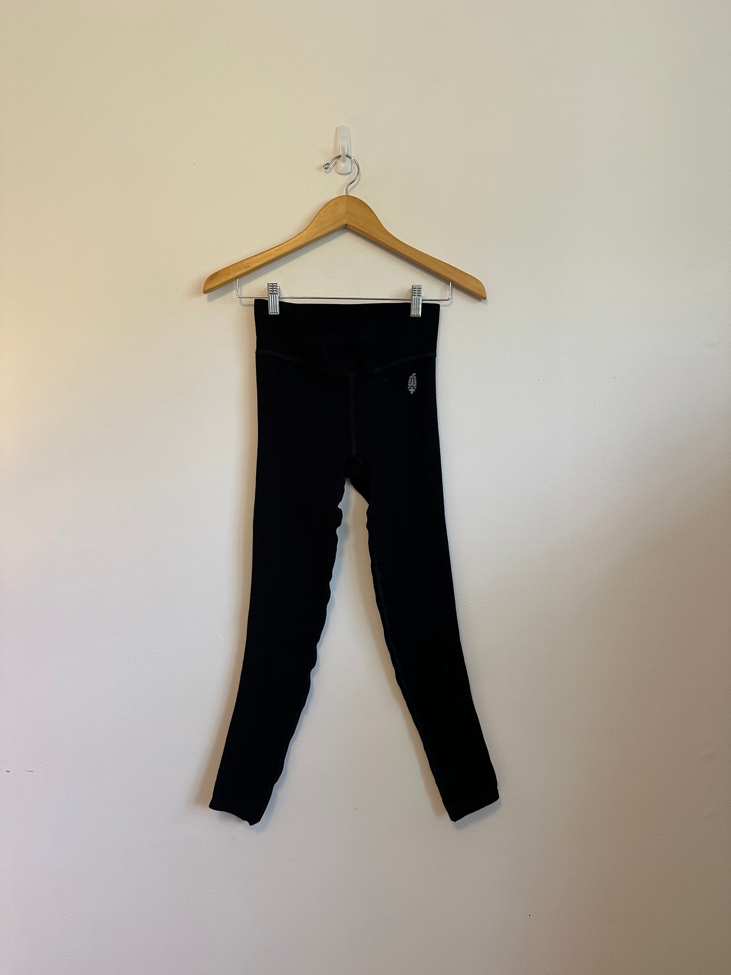 NWT Free People FP Movement Mainstream Black Seamless Leggings | Size XS/Small
