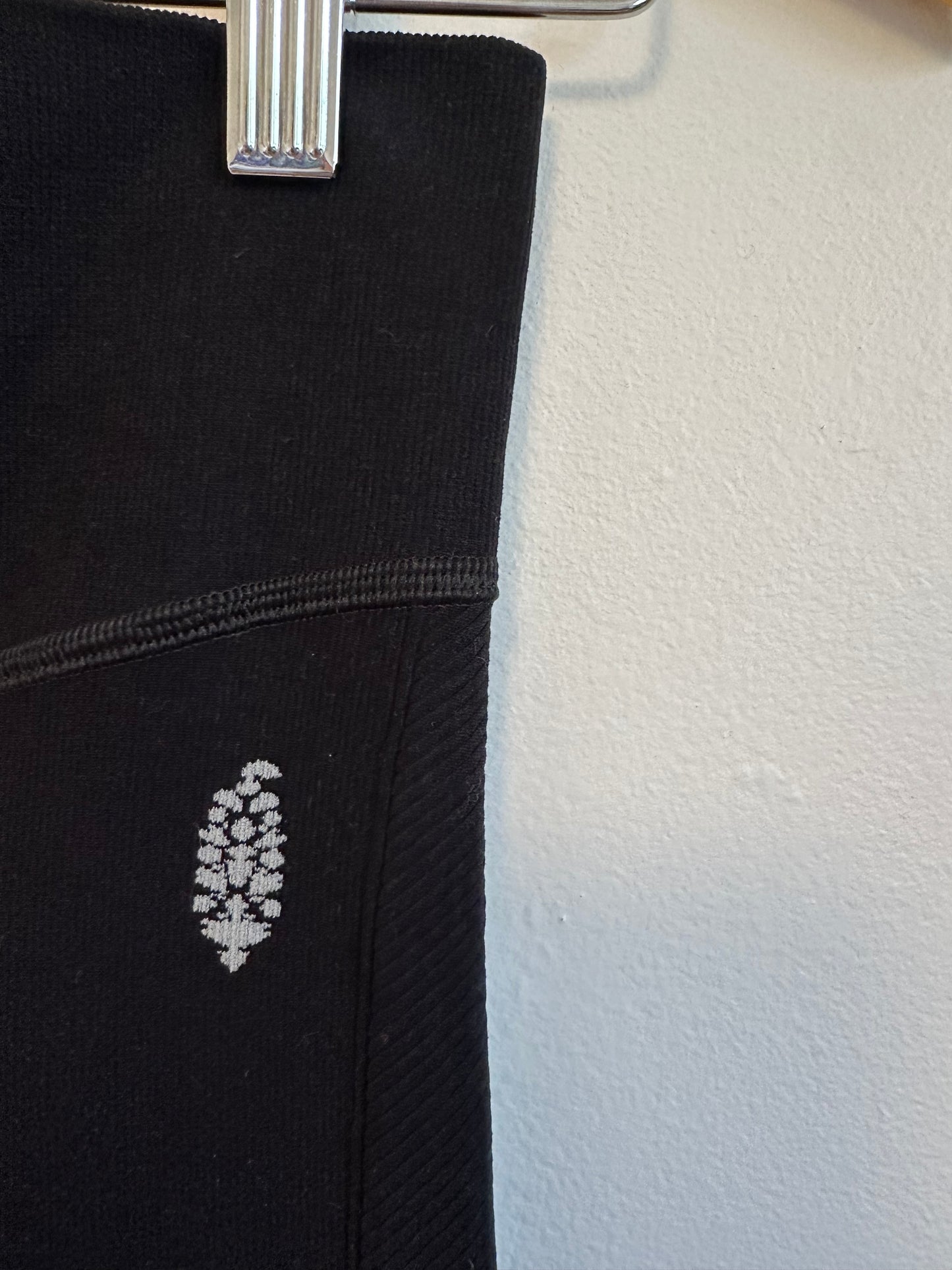 NWT Free People FP Movement Mainstream Black Seamless Leggings | Size XS/Small