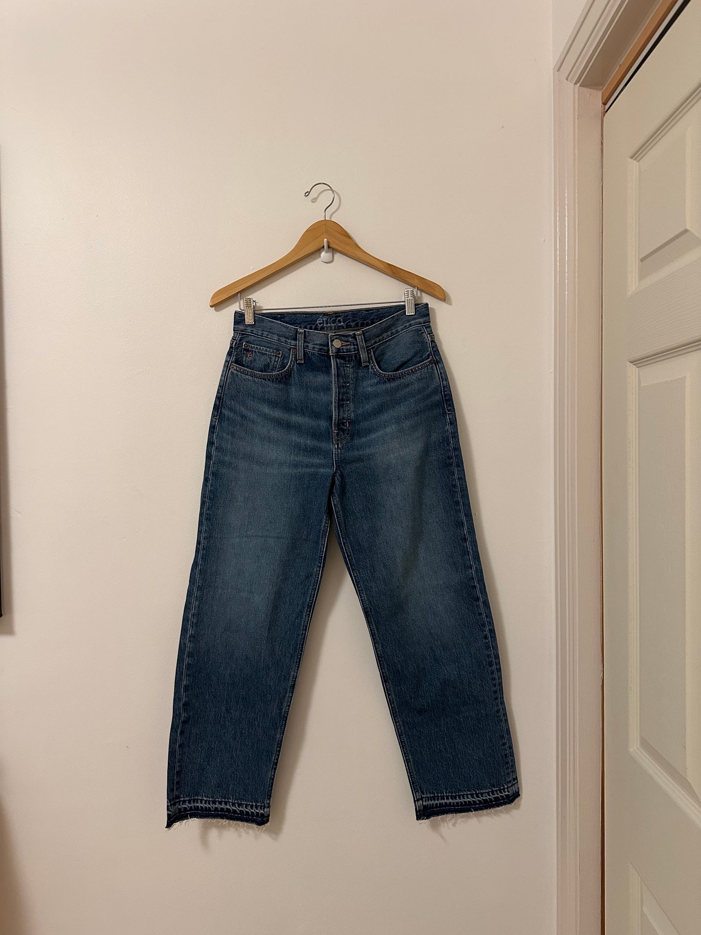 Etica Wide Leg Baggy Loose Fit Jeans | Size 28