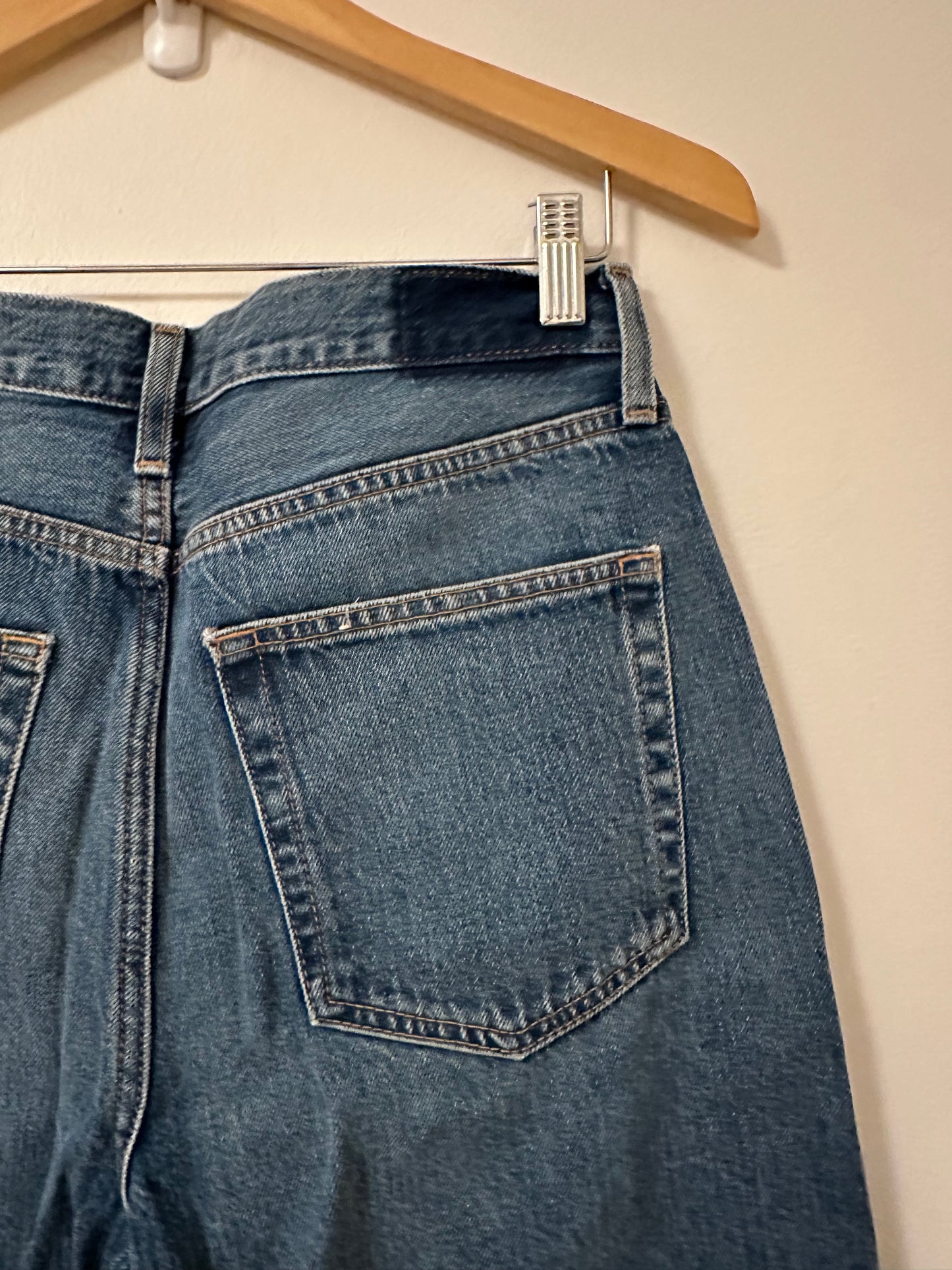 Etica Wide Leg Baggy Loose Fit Jeans | Size 28