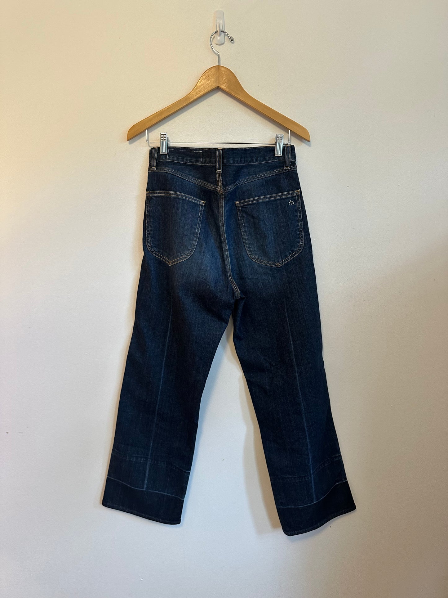 Rag & Bone Clermont Dark Wash Straight Leg Jeans | Size 29