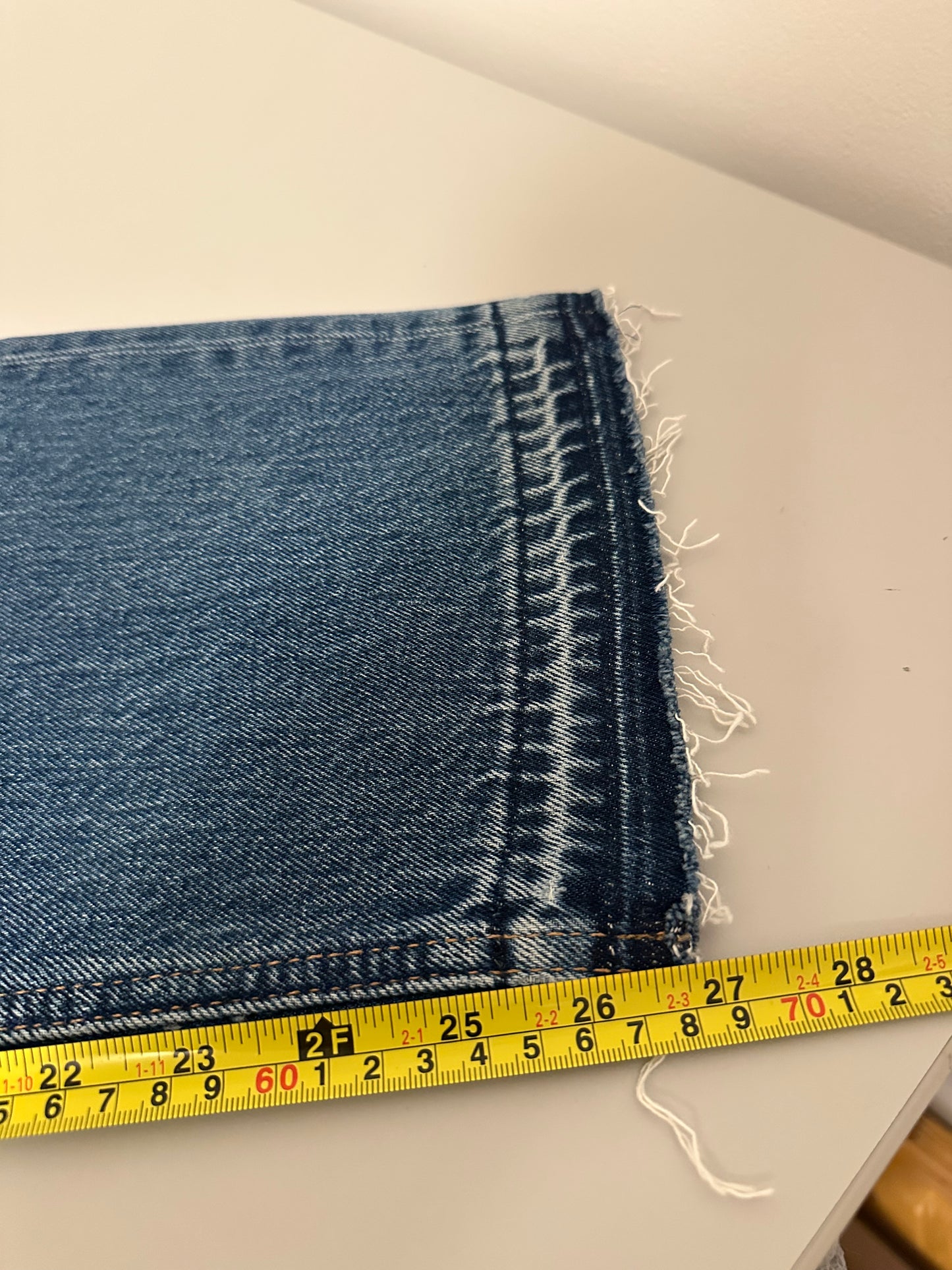 Etica Wide Leg Baggy Loose Fit Jeans | Size 28
