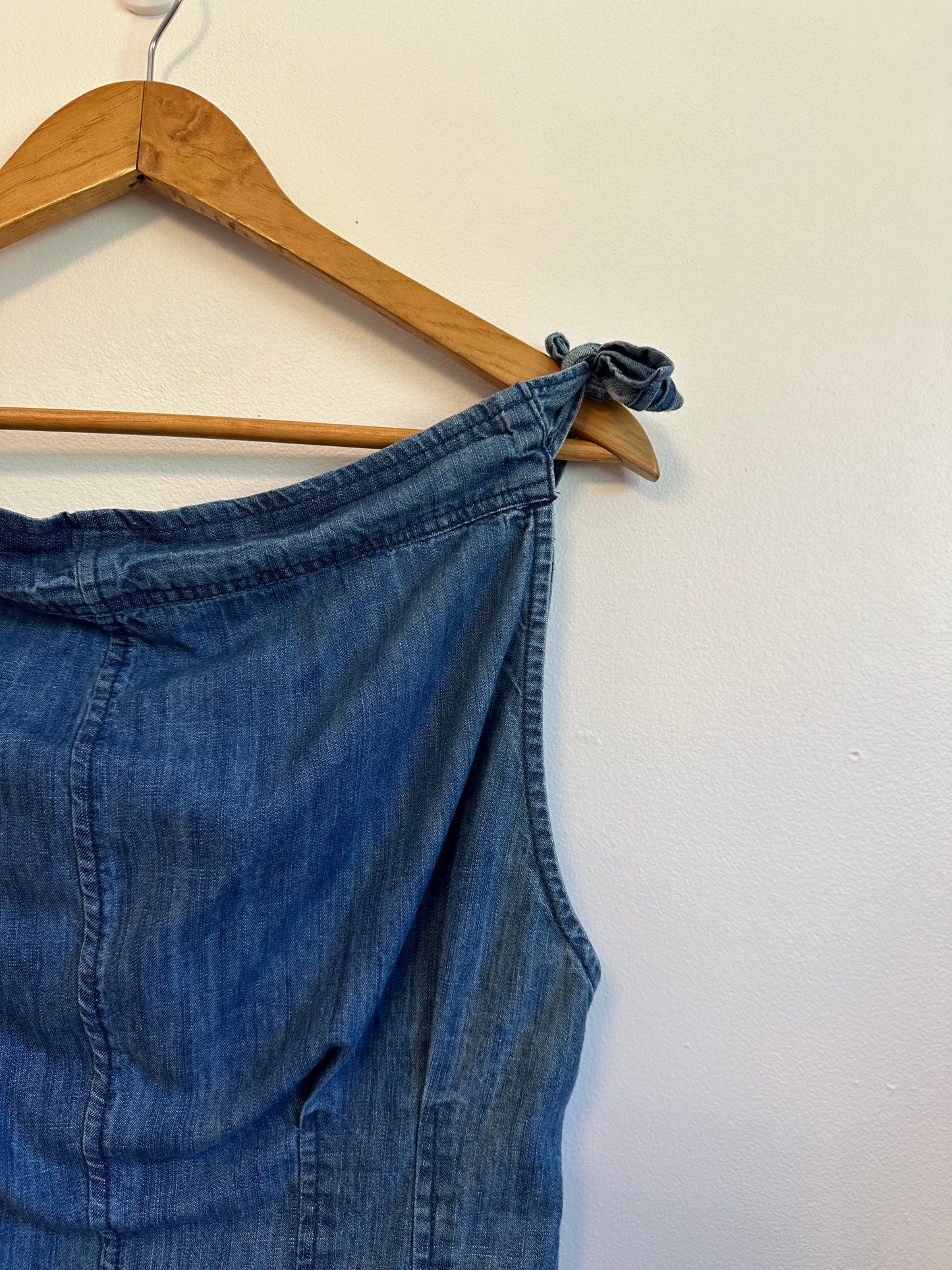 Free People NWT Louie Indigo Off The Shoulder Top | Size Medium